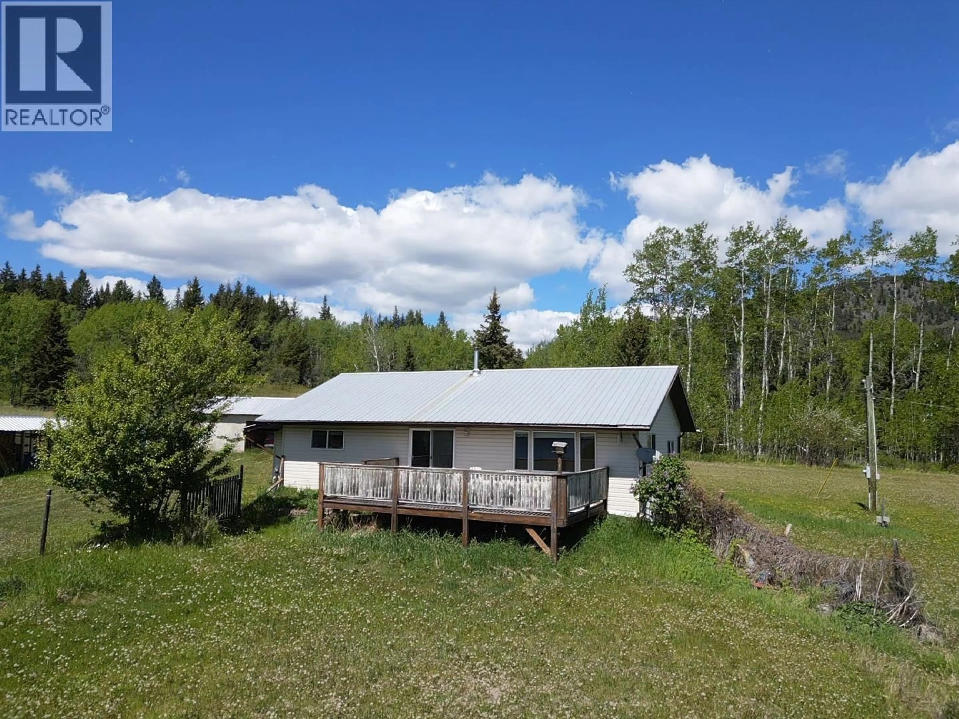 A pic from outside/outdoor area/front of a property/back of a property/a pic from drone, unknown for 3150 FRANCOIS LAKE ROAD, Fraser Lake British Columbia V0J1S0