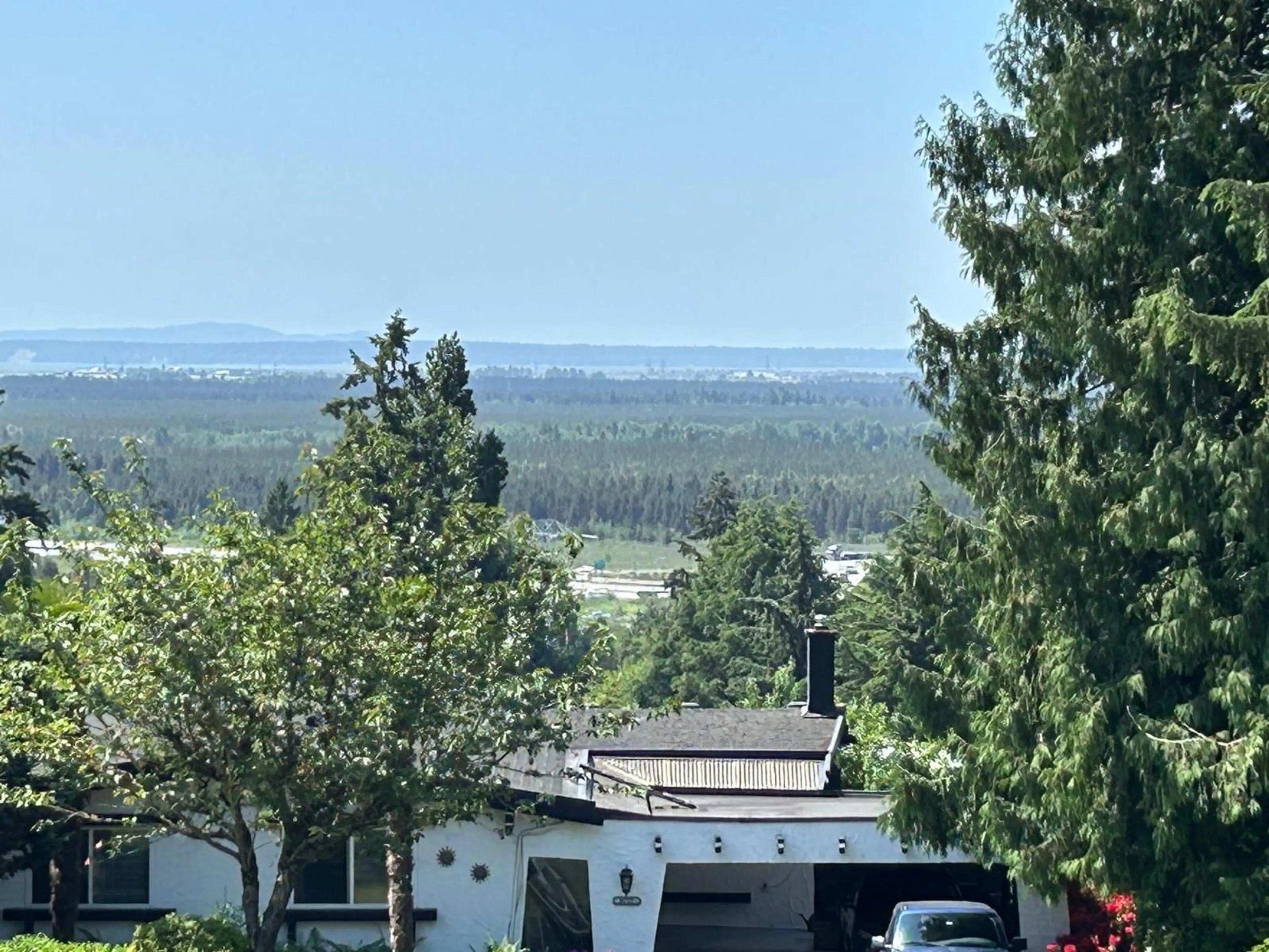 A pic from outside/outdoor area/front of a property/back of a property/a pic from drone, mountain view for 10591 HERMOSA DRIVE, Delta British Columbia V4C6S8