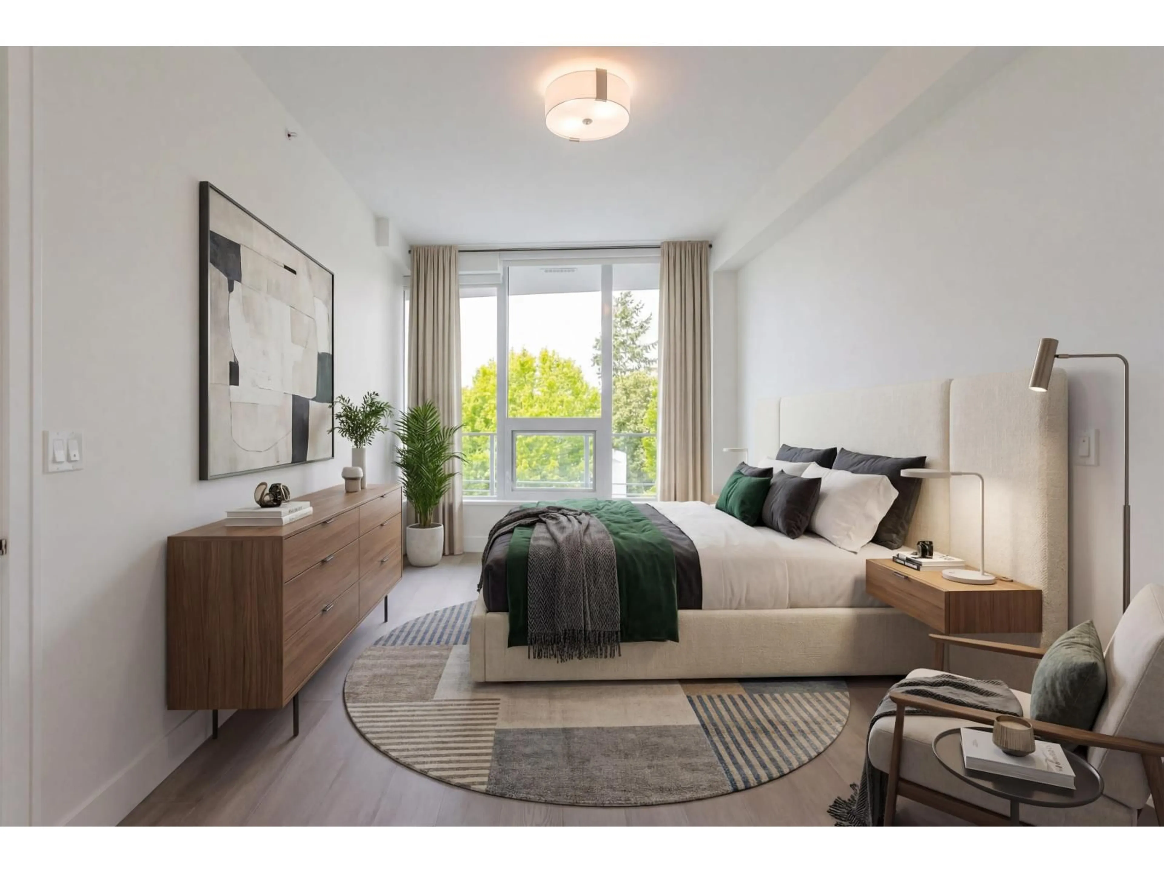 Bedroom with bed, unknown for 314 - 1342 JOHNSTON STREET, White Rock British Columbia V4B3Z2