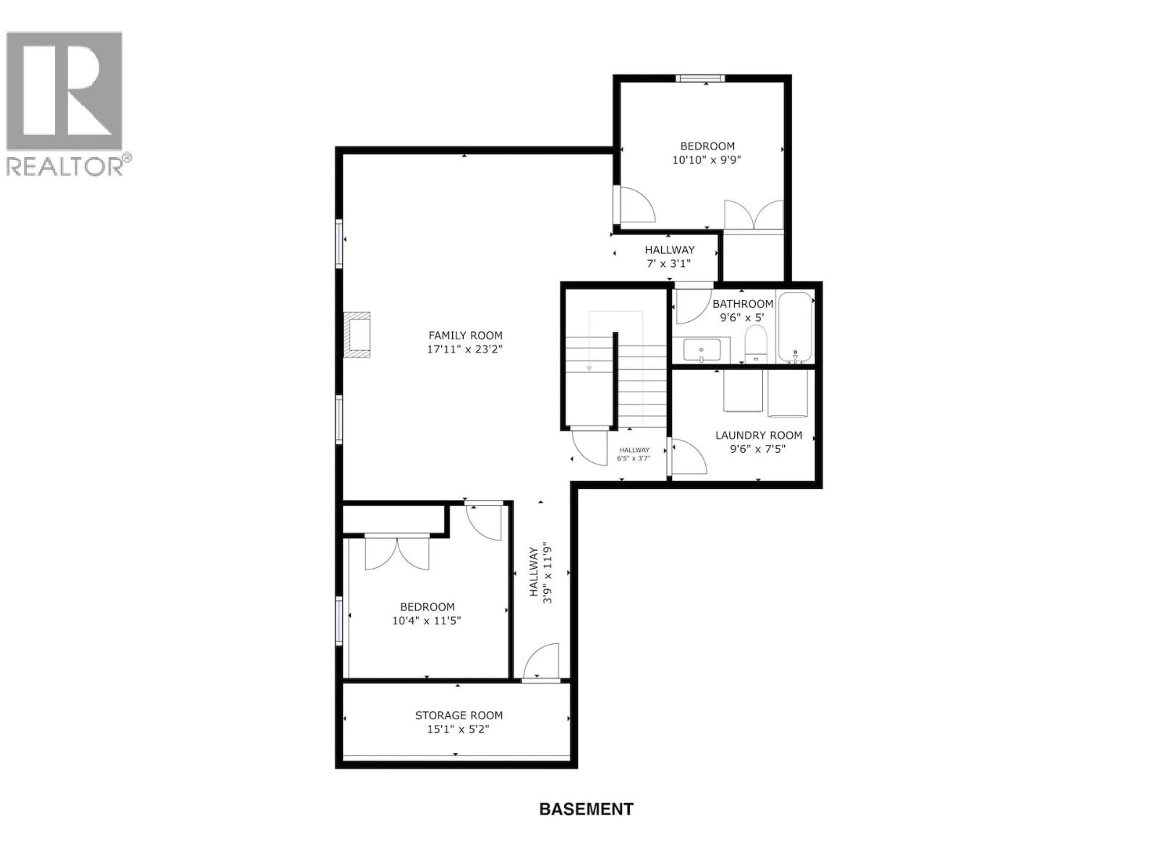 Floor plan for 11203 112 AVENUE, Fort St. John British Columbia V1J0R5