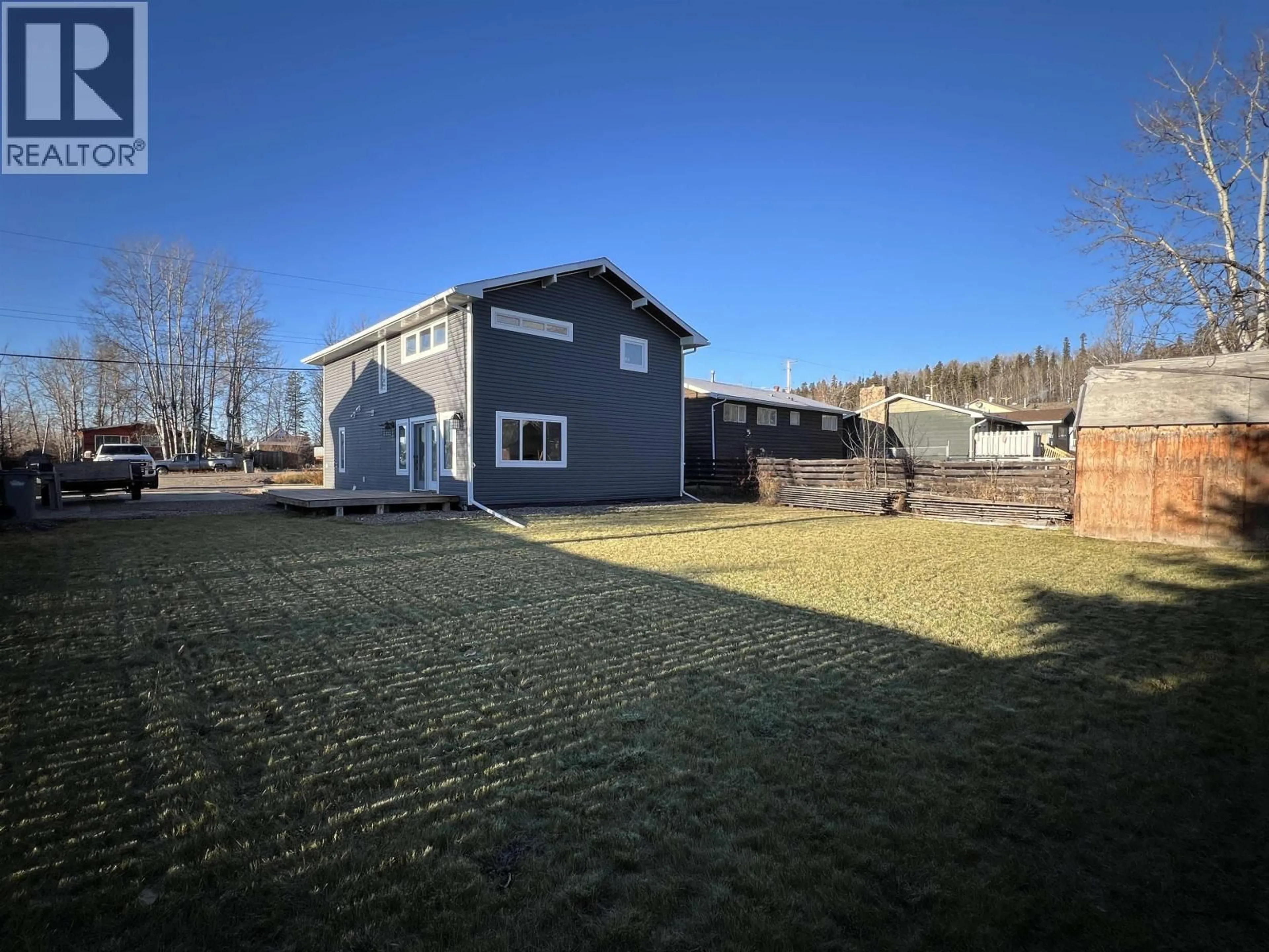 A pic from outside/outdoor area/front of a property/back of a property/a pic from drone, unknown for 4716 BOUNDARY ROAD, Fort Nelson British Columbia V0C1R0