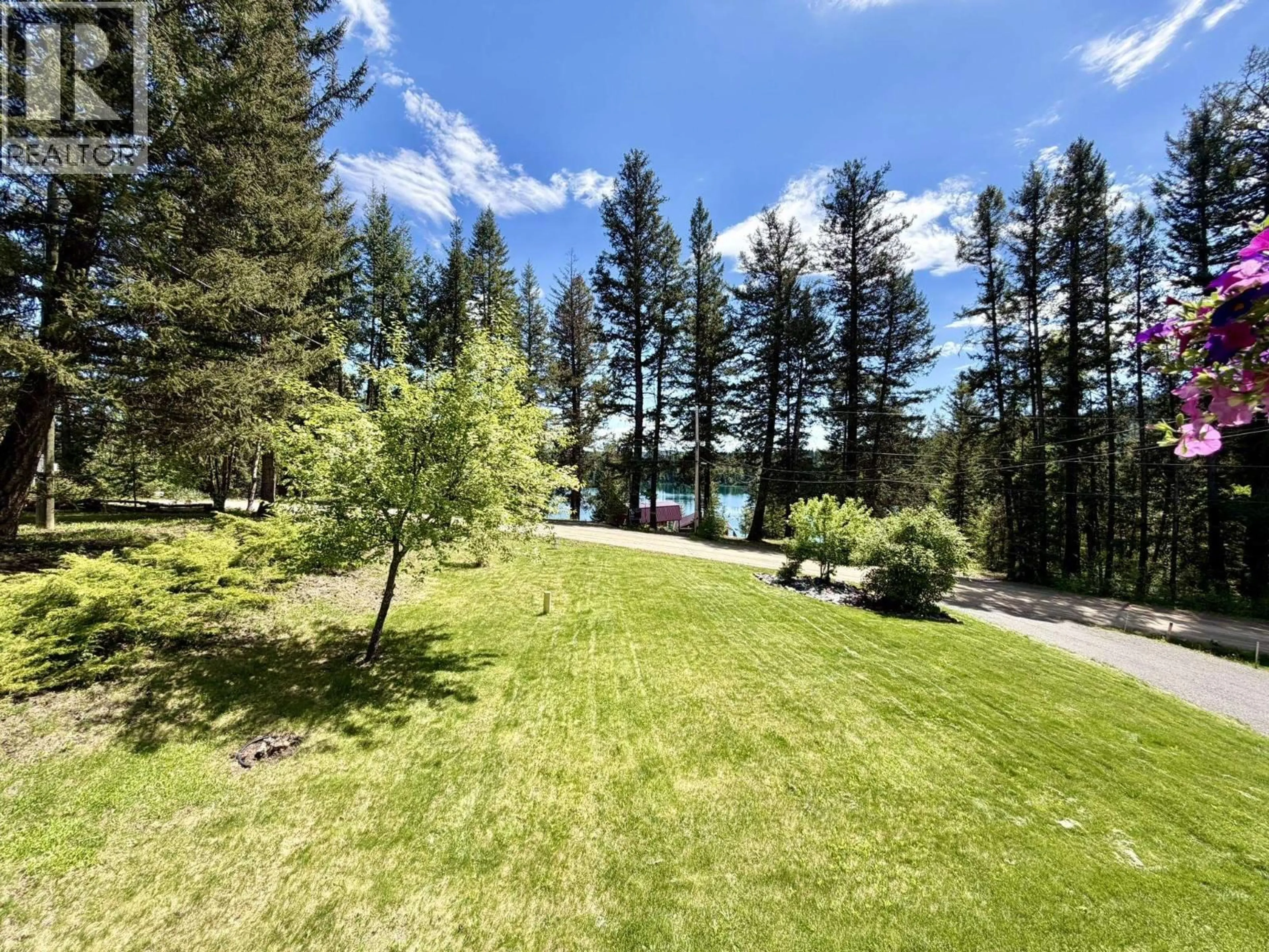 A pic from outside/outdoor area/front of a property/back of a property/a pic from drone, water/lake/river/ocean view for 7621 PETTYJOHN ROAD, Deka Lake / Sulphurous / Hathaway Lakes British Columbia V0K1X3