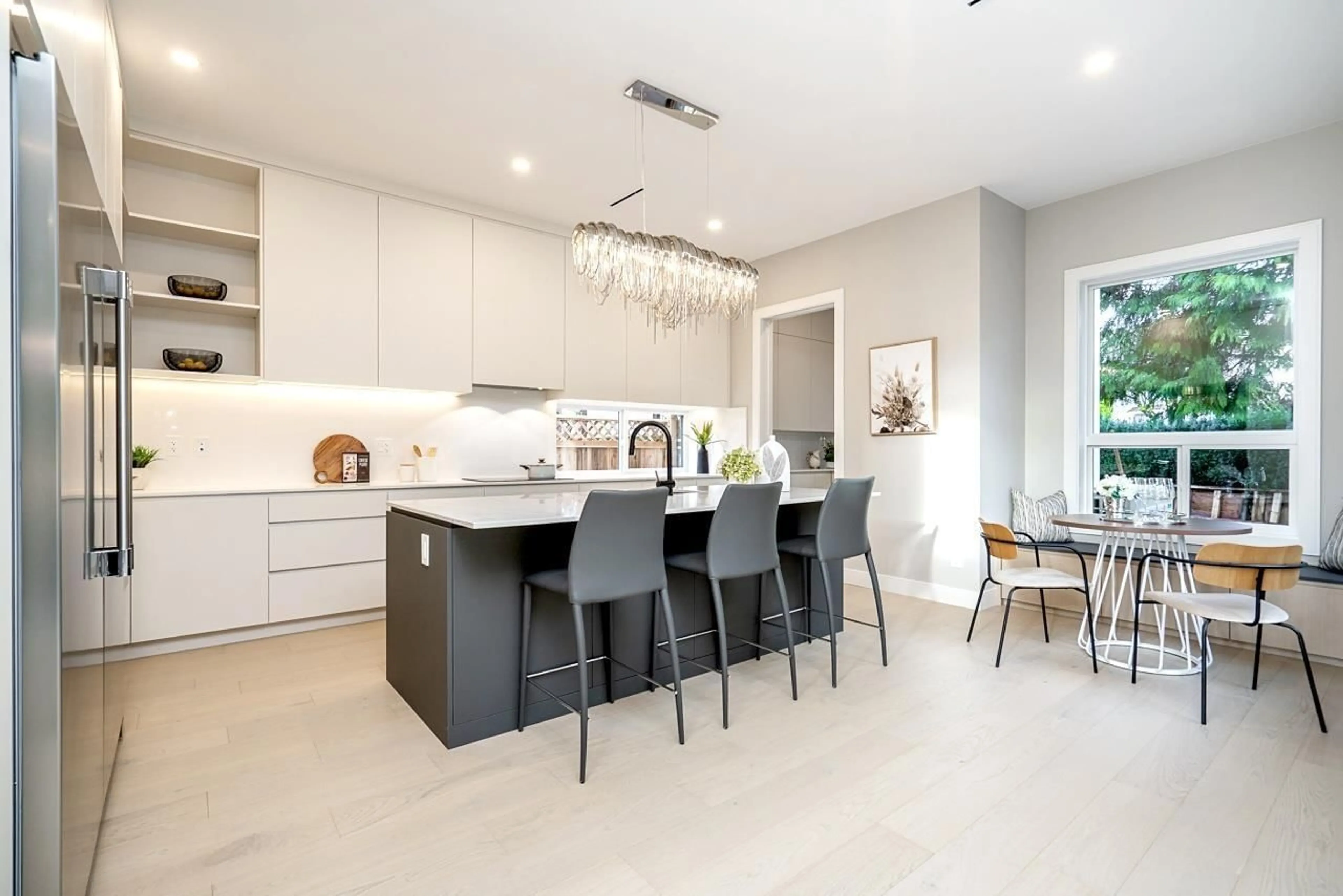 Contemporary kitchen, ceramic/tile floor for 15043 19A AVENUE, Surrey British Columbia V4A7G8