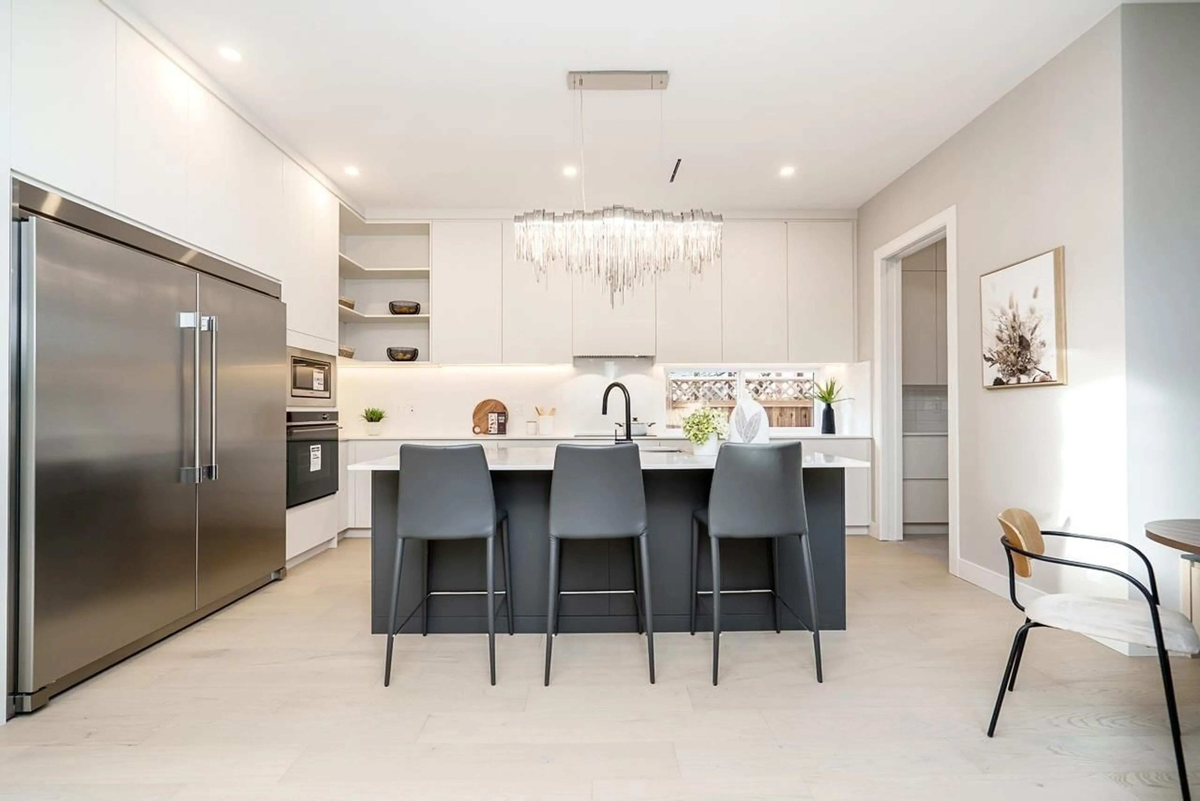 Contemporary kitchen, ceramic/tile floor for 15043 19A AVENUE, Surrey British Columbia V4A7G8