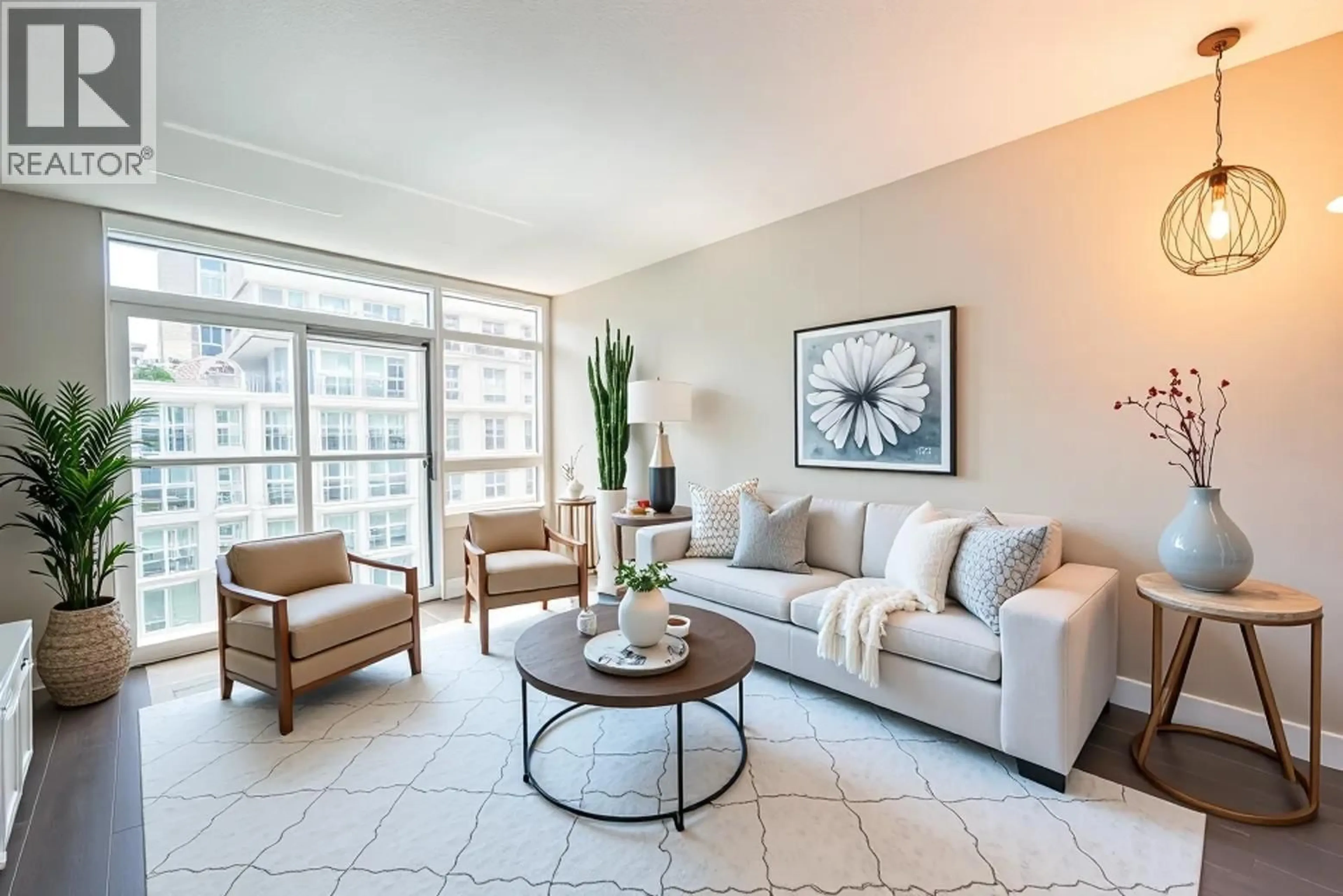 Living room with furniture, unknown for 856 - 6288 NO. 3 ROAD, Richmond British Columbia V6Y0J4