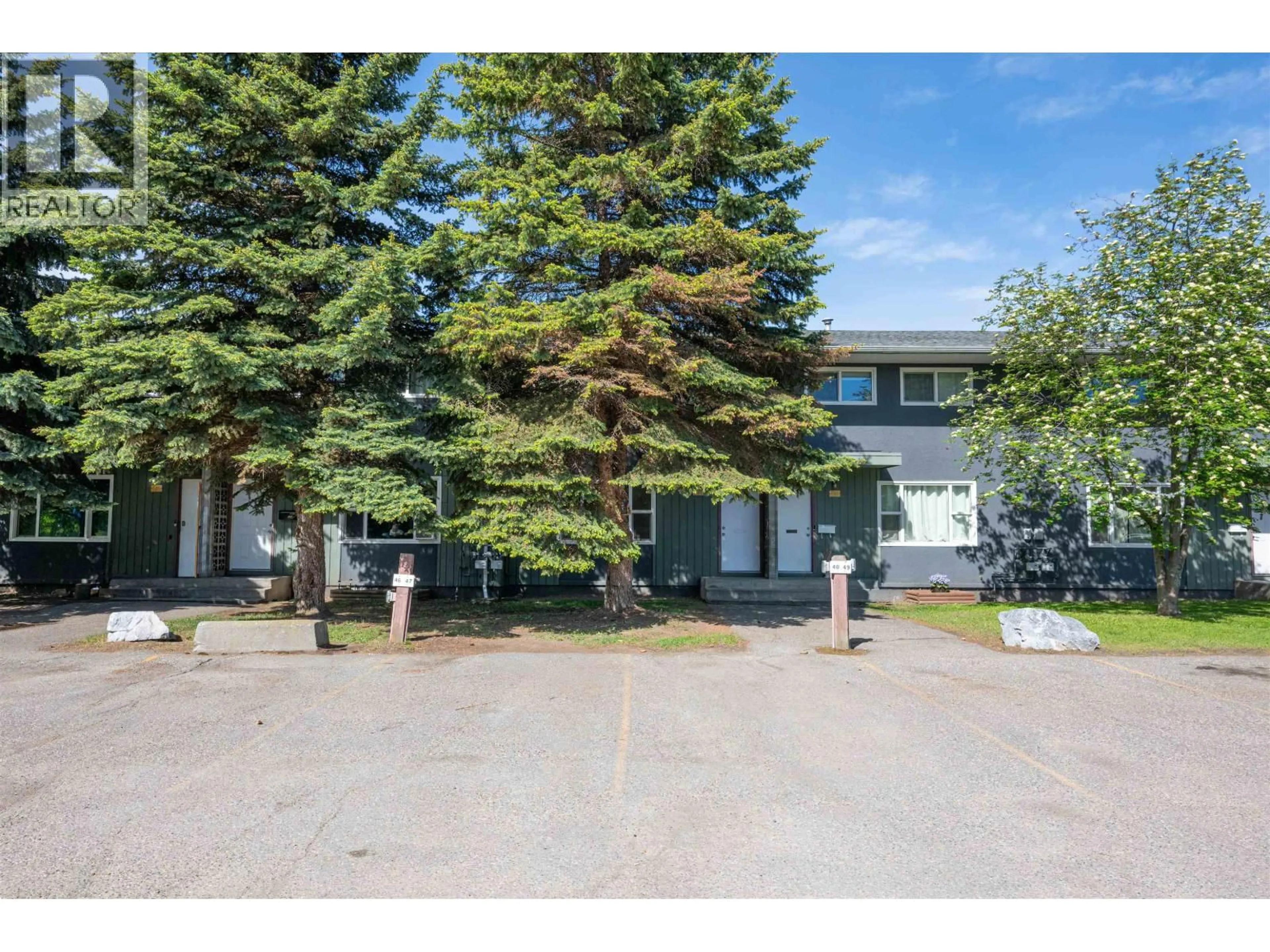 A pic from outside/outdoor area/front of a property/back of a property/a pic from drone, street for F47 - 1900 STRATHCONA AVENUE, Prince George British Columbia V2L2V9