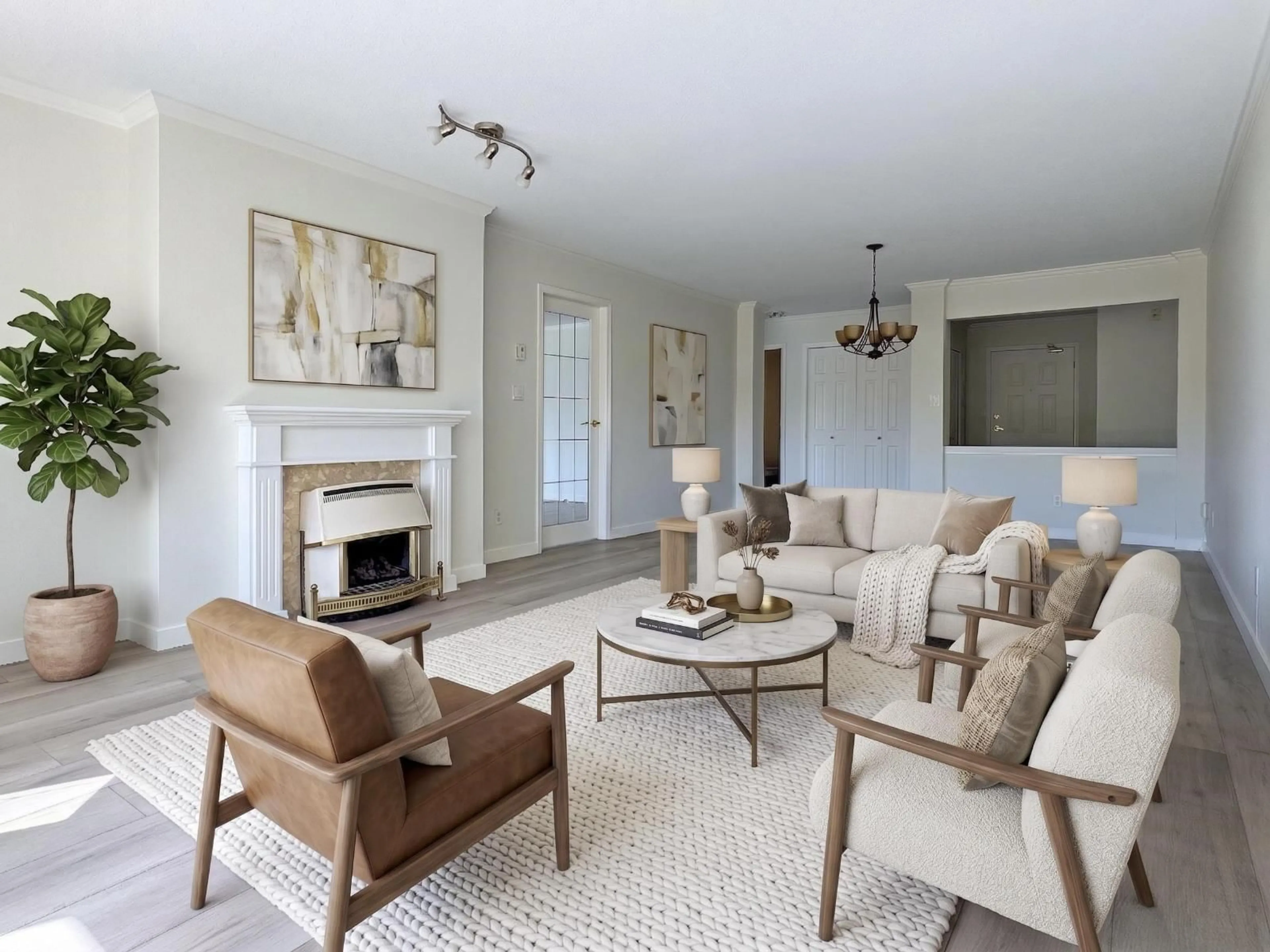 Living room with furniture, unknown for 118 - 20600 53A AVENUE, Langley British Columbia V3A8C2