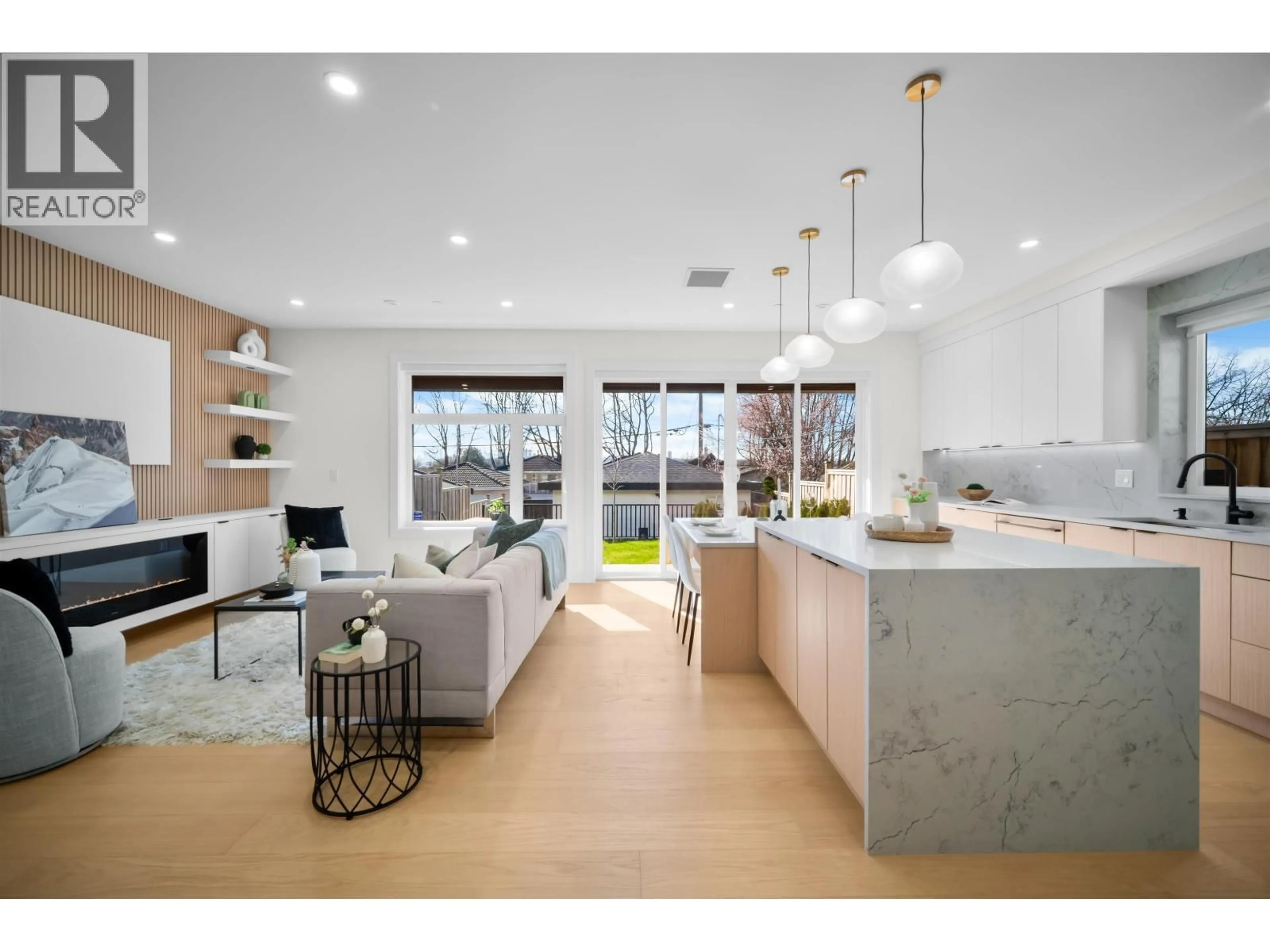 Open concept kitchen, ceramic/tile floor for 2 - 3576 PENDER STREET, Vancouver British Columbia V5K2E3