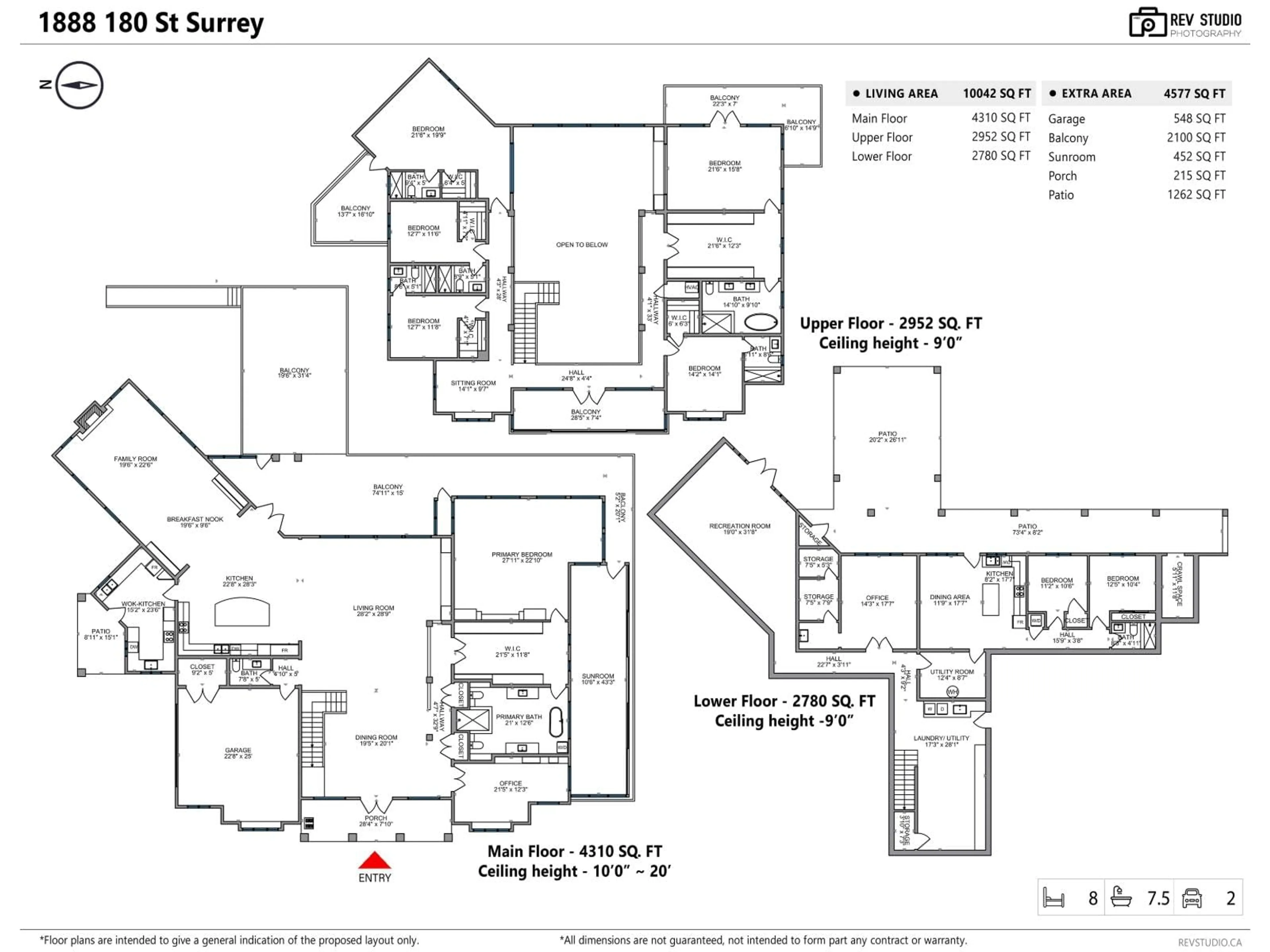 Floor plan for 1888 180 STREET, Surrey British Columbia V3Z9V2