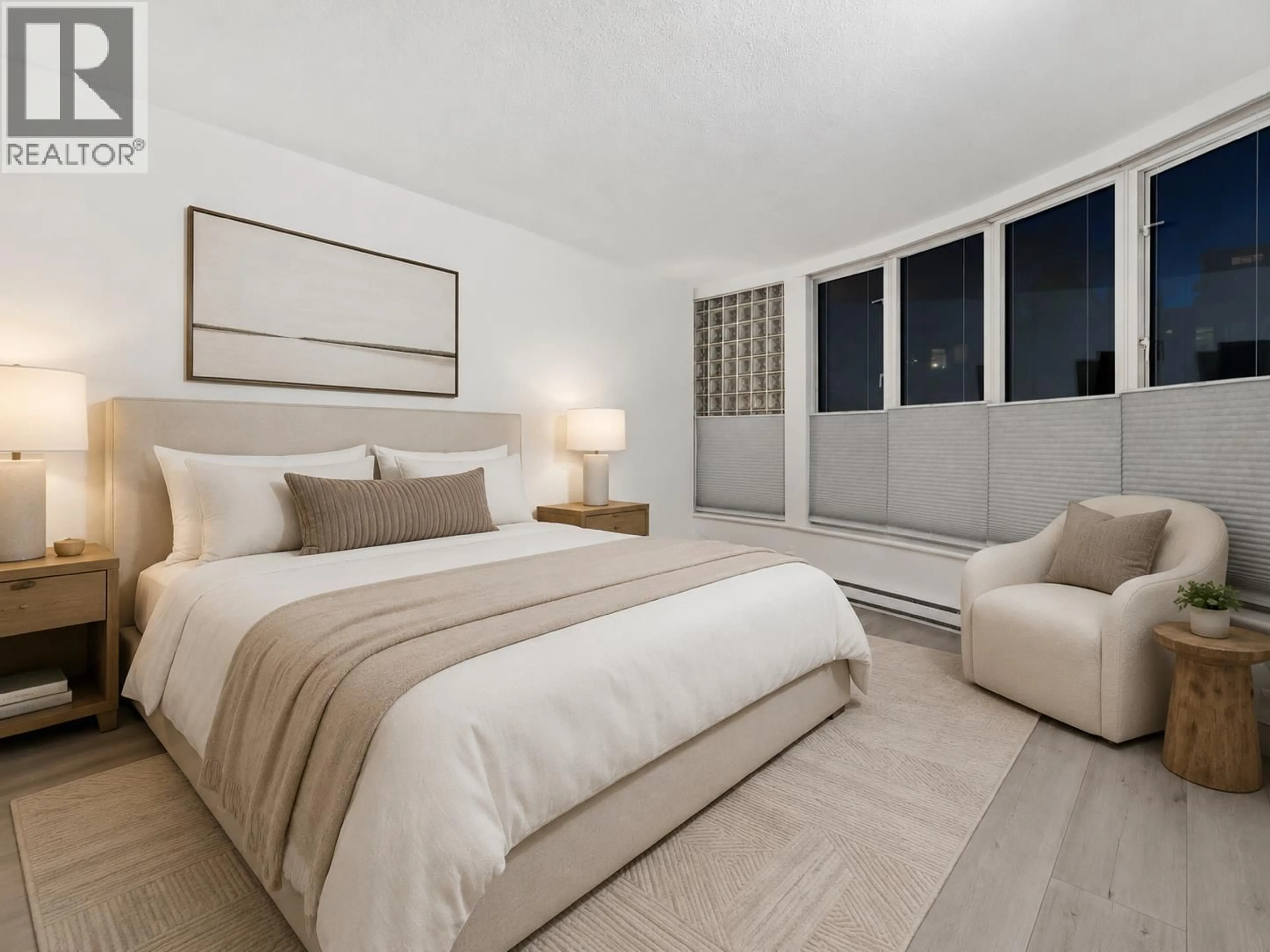 Bedroom with bed, unknown for 301 - 789 JERVIS STREET STREET, Vancouver British Columbia V6E2B1