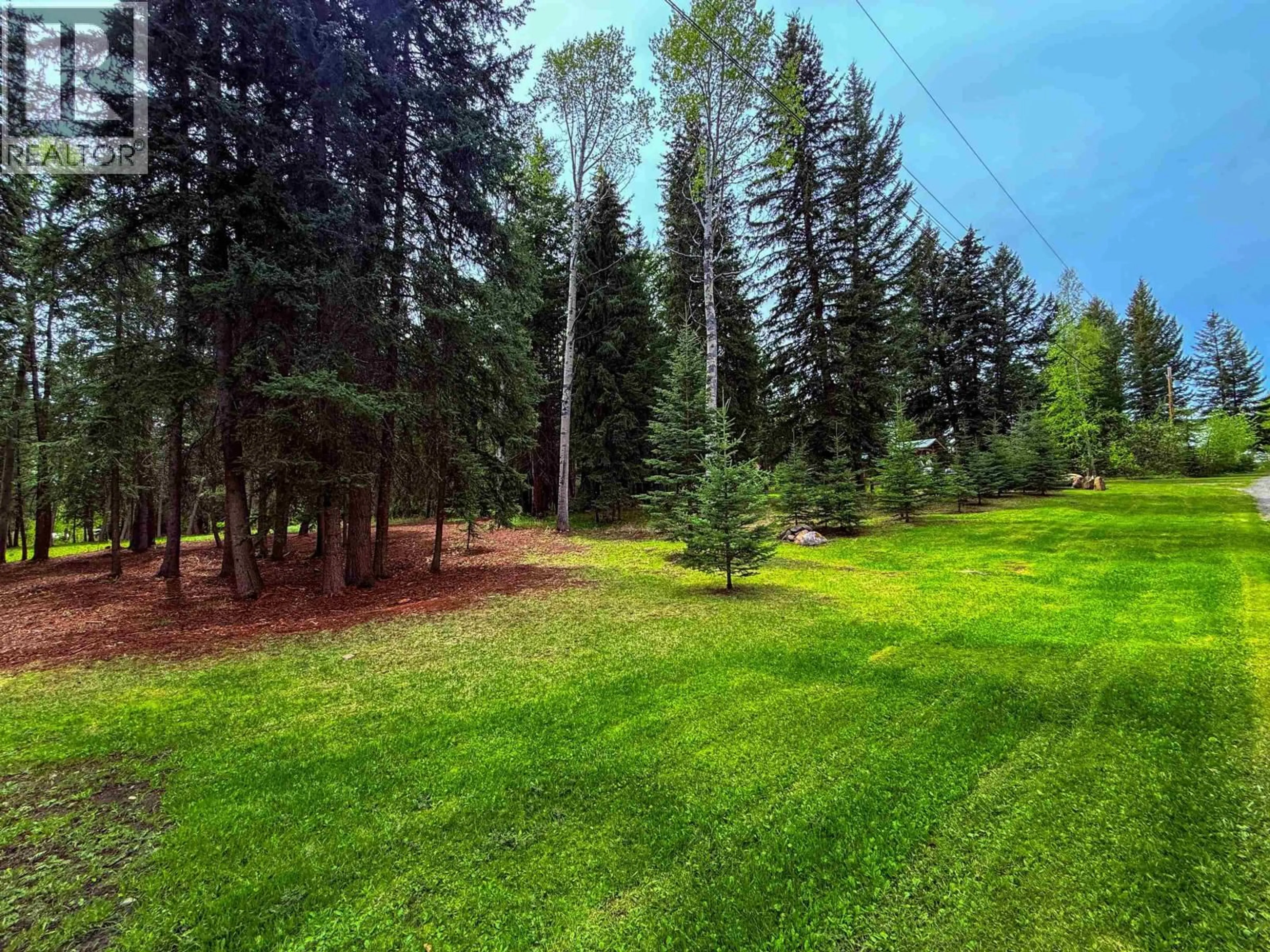 A pic from outside/outdoor area/front of a property/back of a property/a pic from drone, forest/trees view for 7532 THOMAS POINT ROAD, Sheridan Lake British Columbia V0K1X1