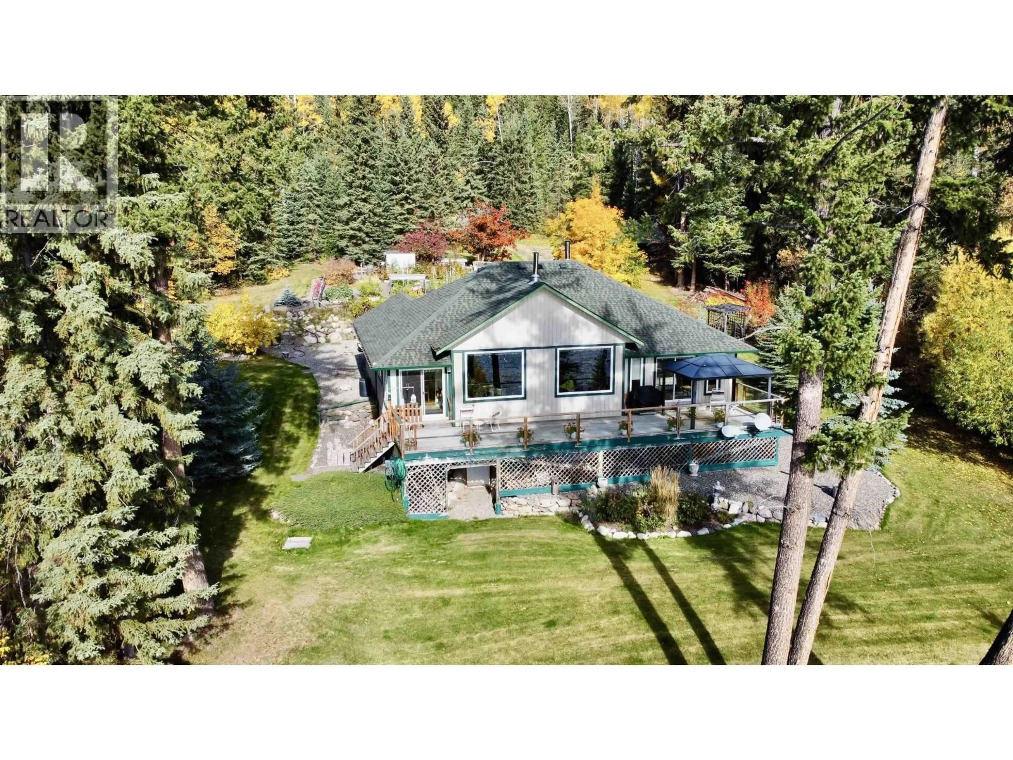 A pic from outside/outdoor area/front of a property/back of a property/a pic from drone, unknown for 5798 TIMOTHY LAKE ROAD, Lac La Hache British Columbia V0K1T0