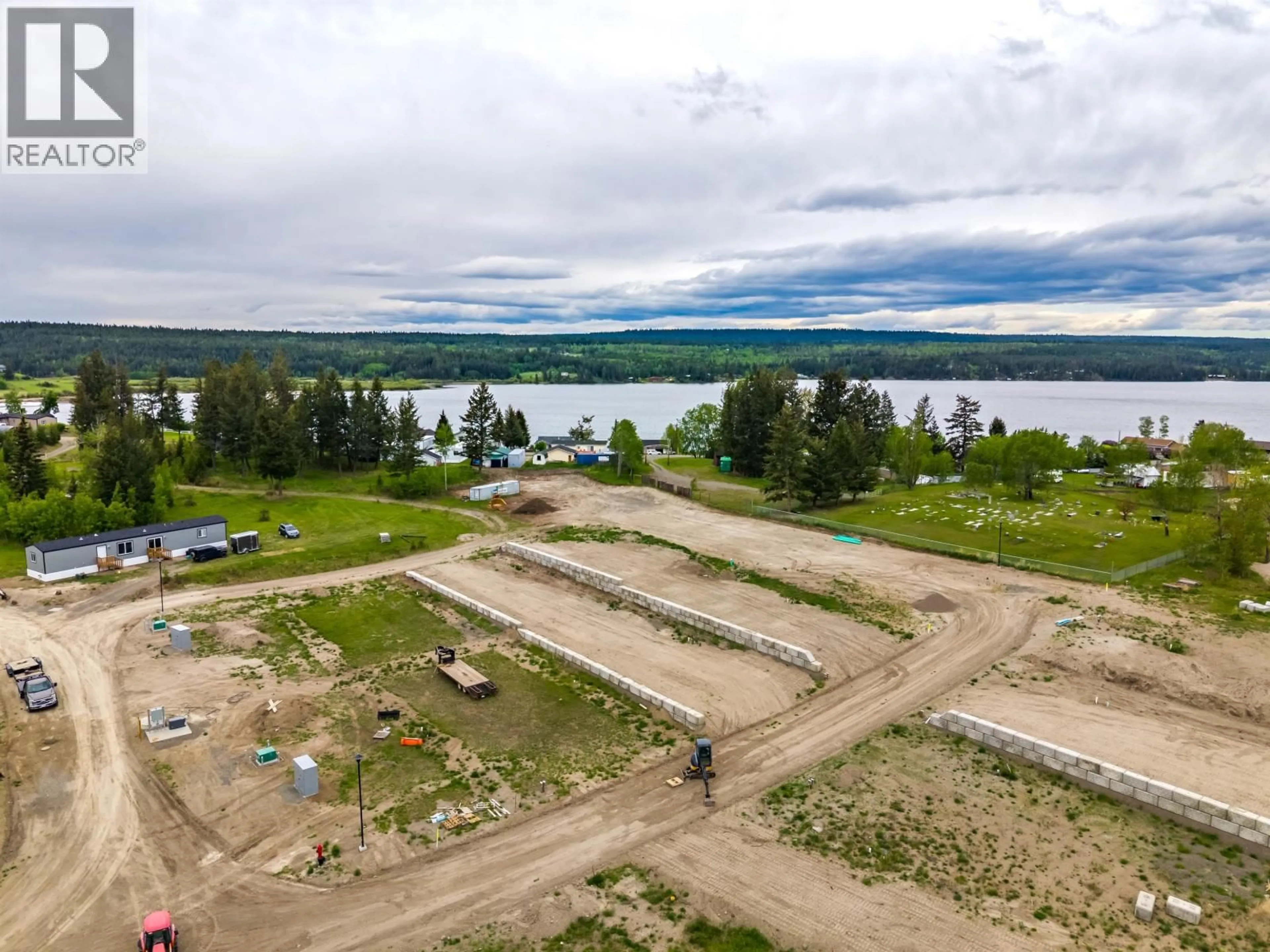 A pic from outside/outdoor area/front of a property/back of a property/a pic from drone, water/lake/river/ocean view for 59 - 4072 LAC LA HACHE STATION ROAD, Lac La Hache British Columbia V0K1T1