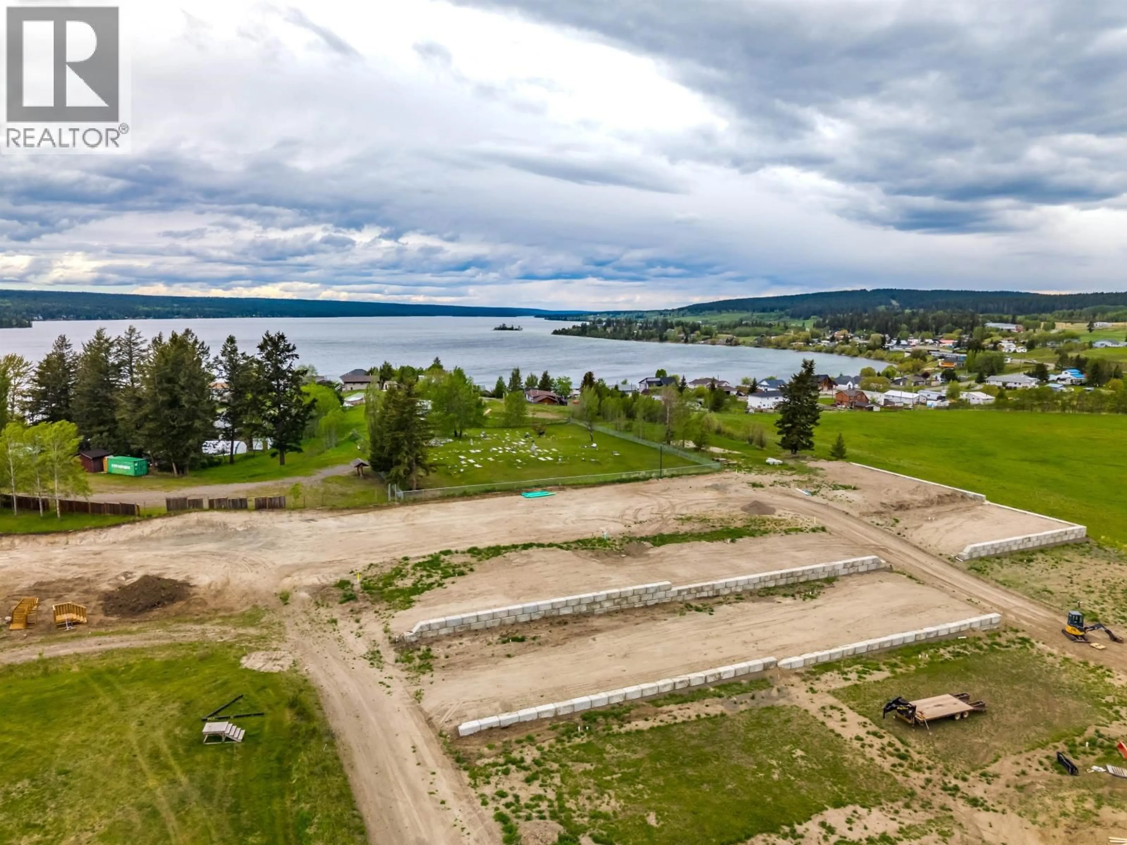 A pic from outside/outdoor area/front of a property/back of a property/a pic from drone, water/lake/river/ocean view for 59 - 4072 LAC LA HACHE STATION ROAD, Lac La Hache British Columbia V0K1T1