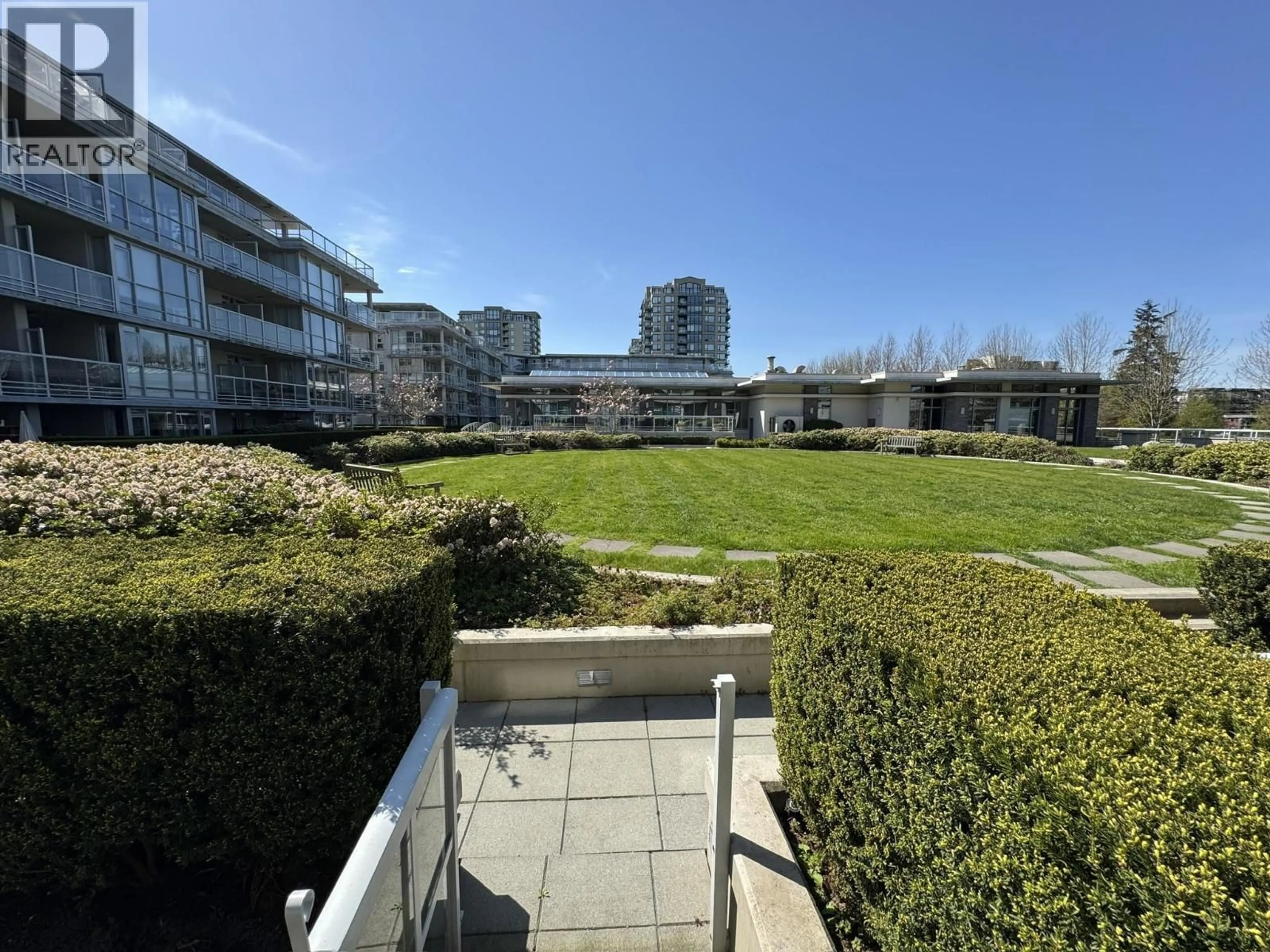 A pic from outside/outdoor area/front of a property/back of a property/a pic from drone, city buildings view from balcony for 116 - 9373 HEMLOCK DRIVE, Richmond British Columbia V6Y0A9
