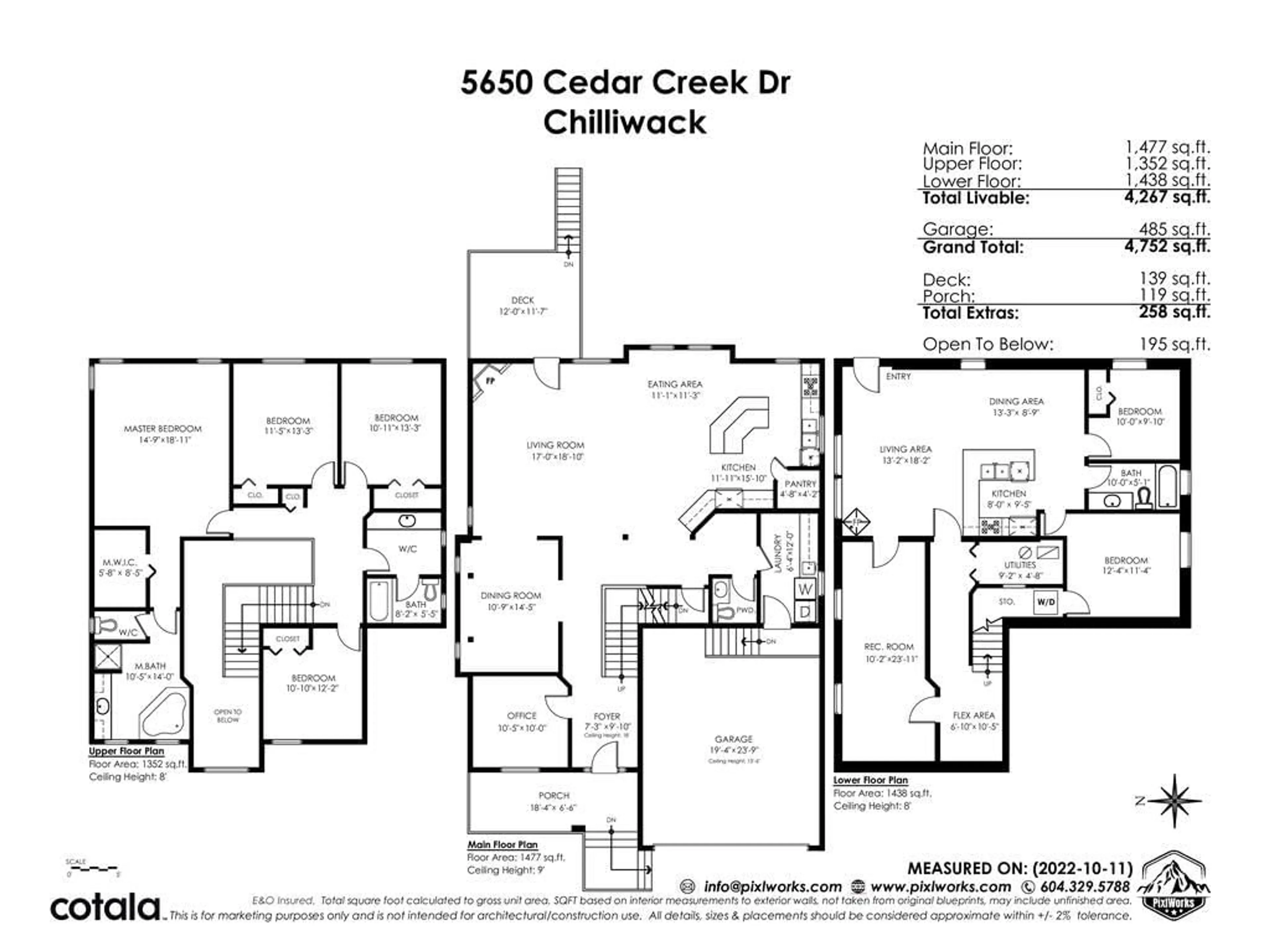 Floor plan for 5650 CEDARCREEK DRIVE, Chilliwack British Columbia V2R5W1