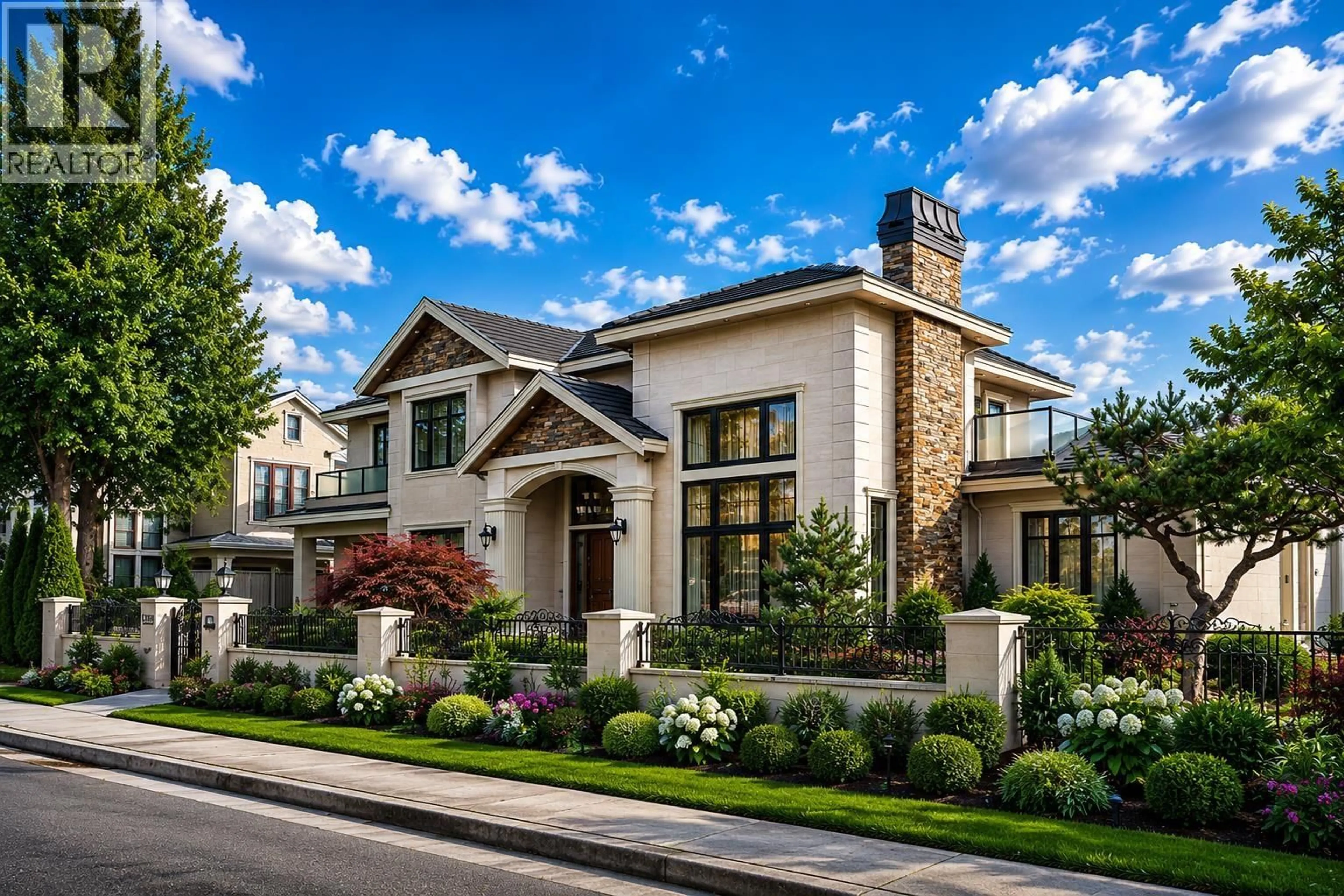 Home with brick exterior material, street for 6240 BELLFLOWER DRIVE, Richmond British Columbia V7C2H8