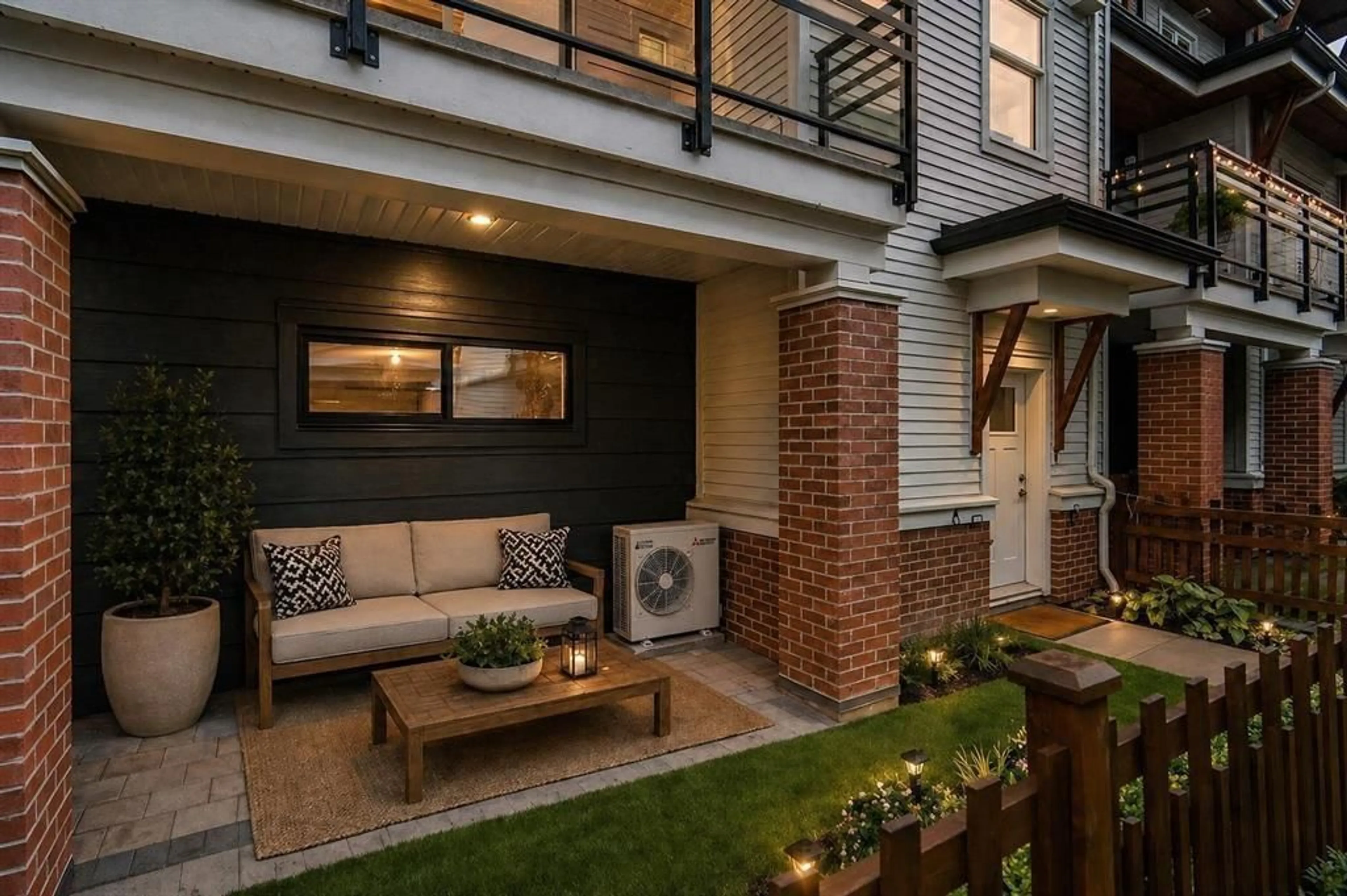Home with brick exterior material, street for 14 - 22128 48A AVENUE, Langley British Columbia V3W3P4