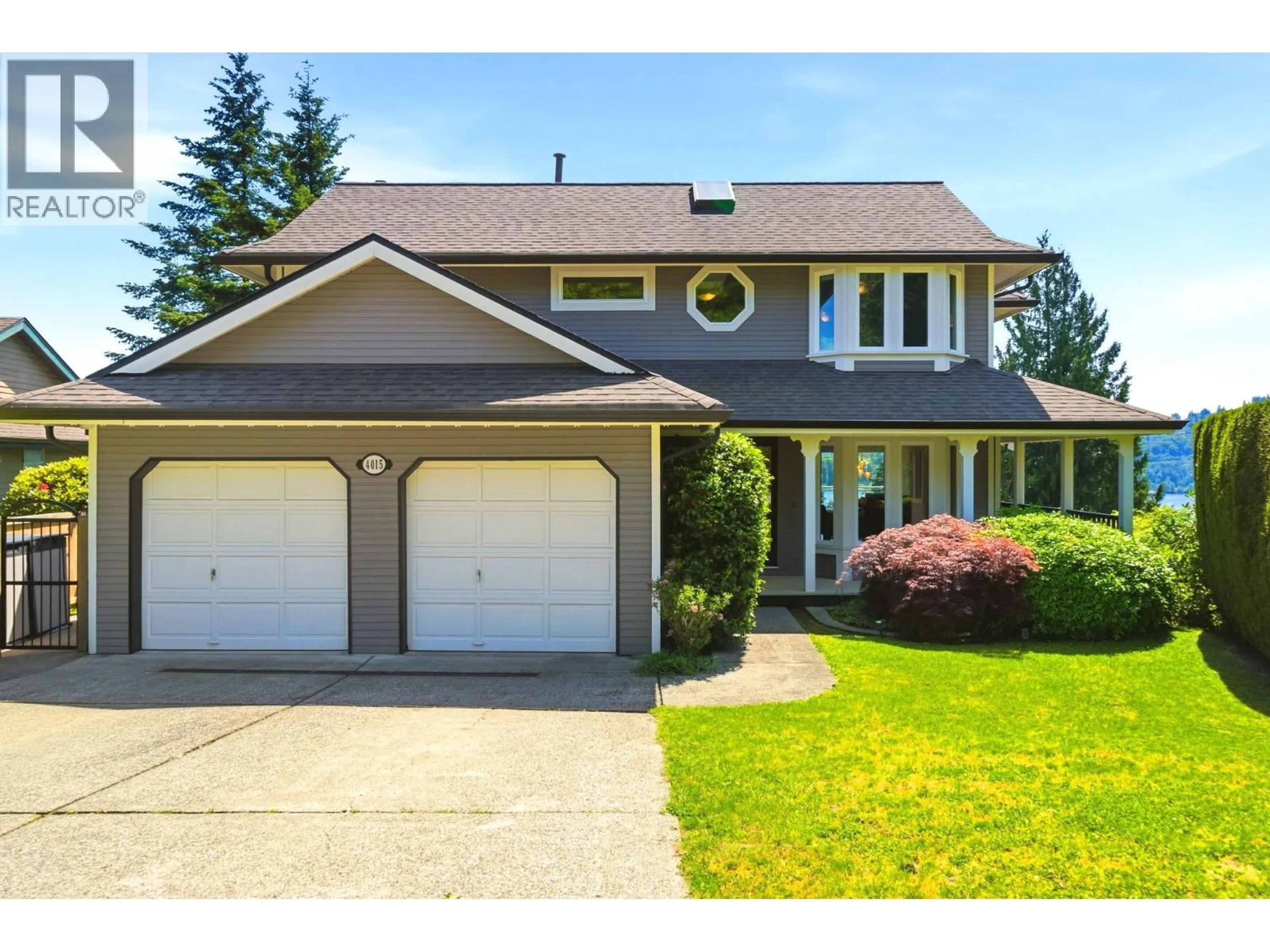Home with vinyl exterior material, street for 4015 CUMMINS PLACE, North Vancouver British Columbia V7G2E8