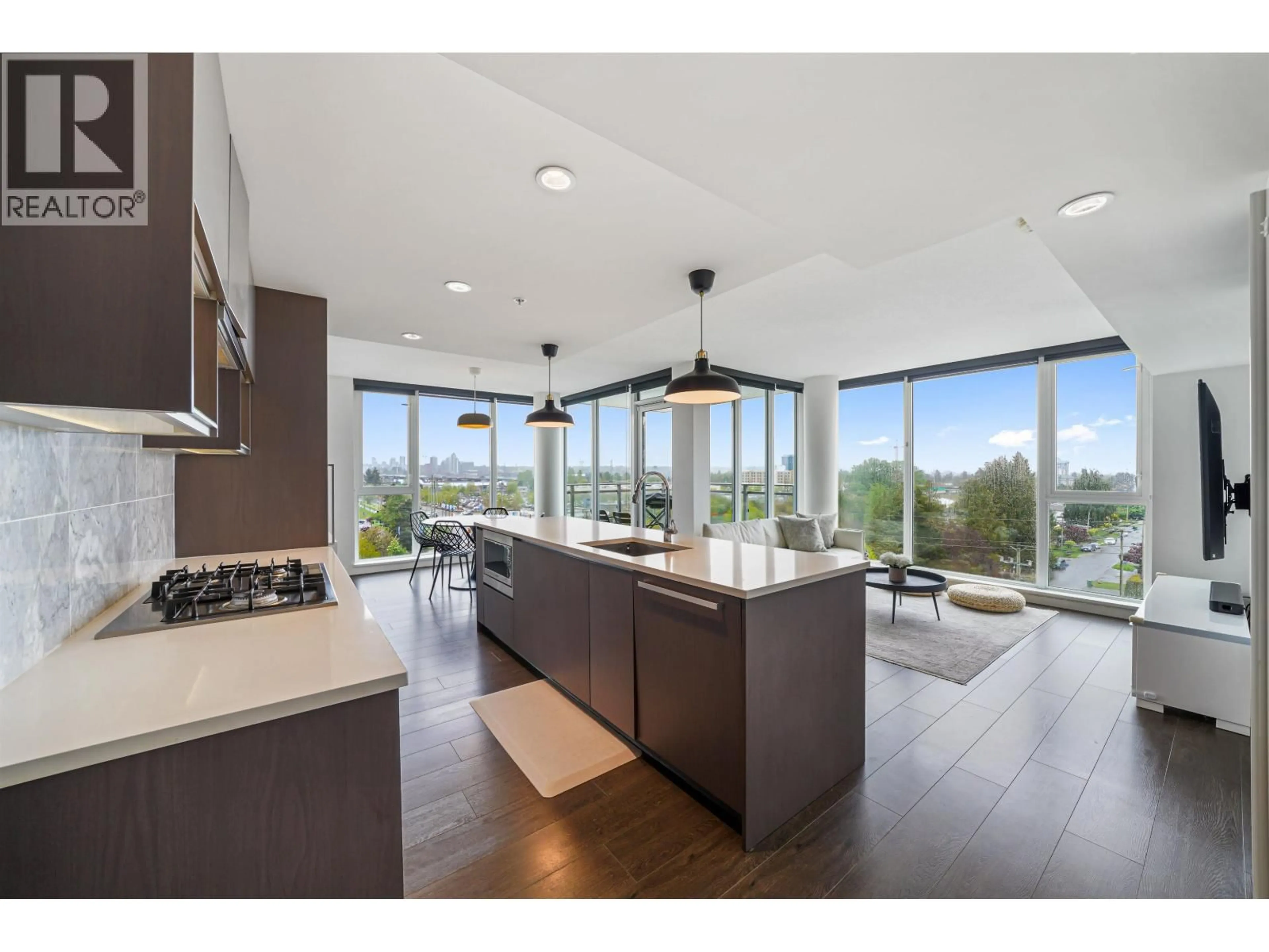 Open concept kitchen, unknown for 921 - 8988 PATTERSON ROAD, Richmond British Columbia V6X0R2