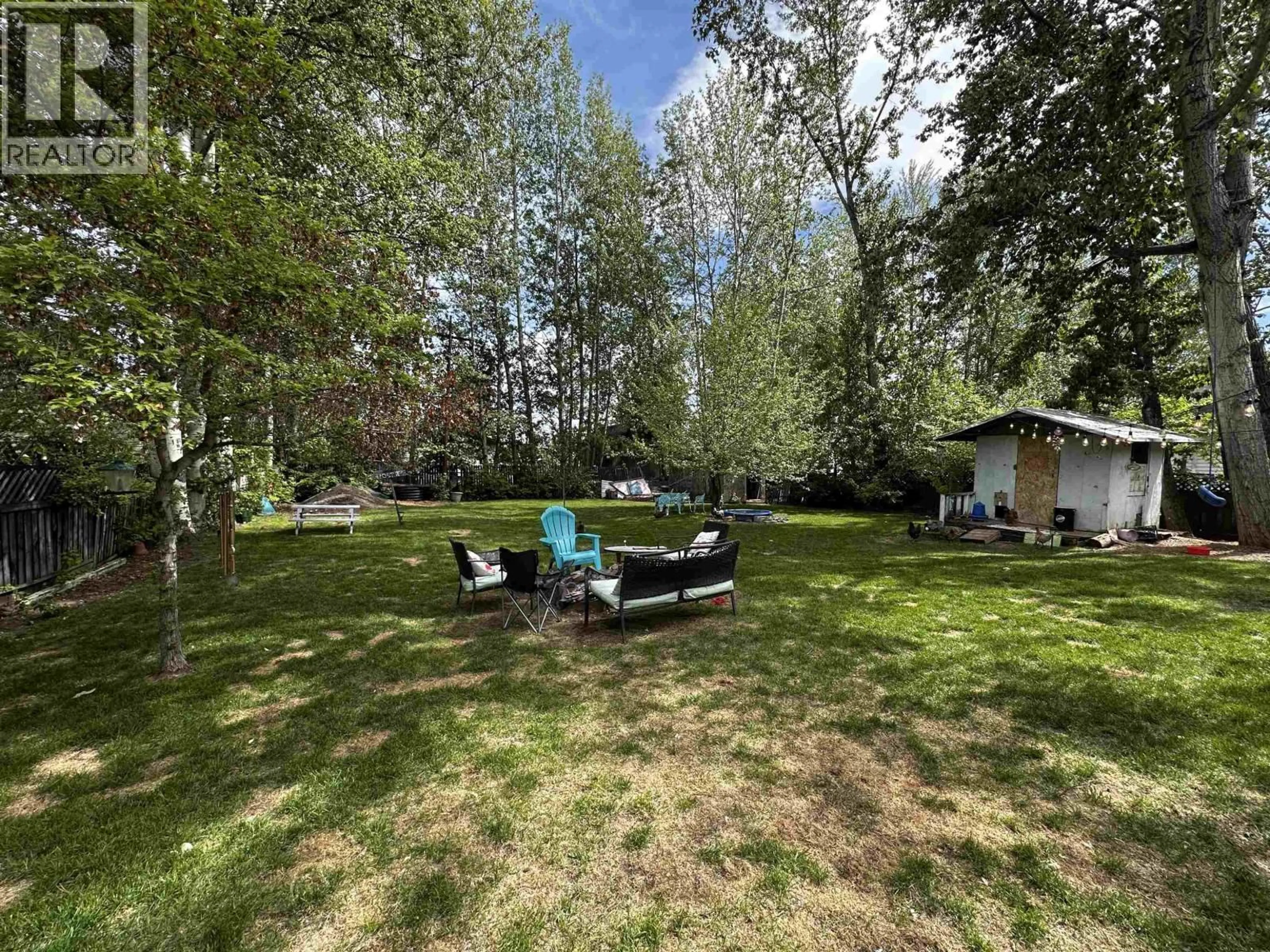 Patio, forest/trees view for 5260 43 STREET, Fort Nelson British Columbia V0C1R0