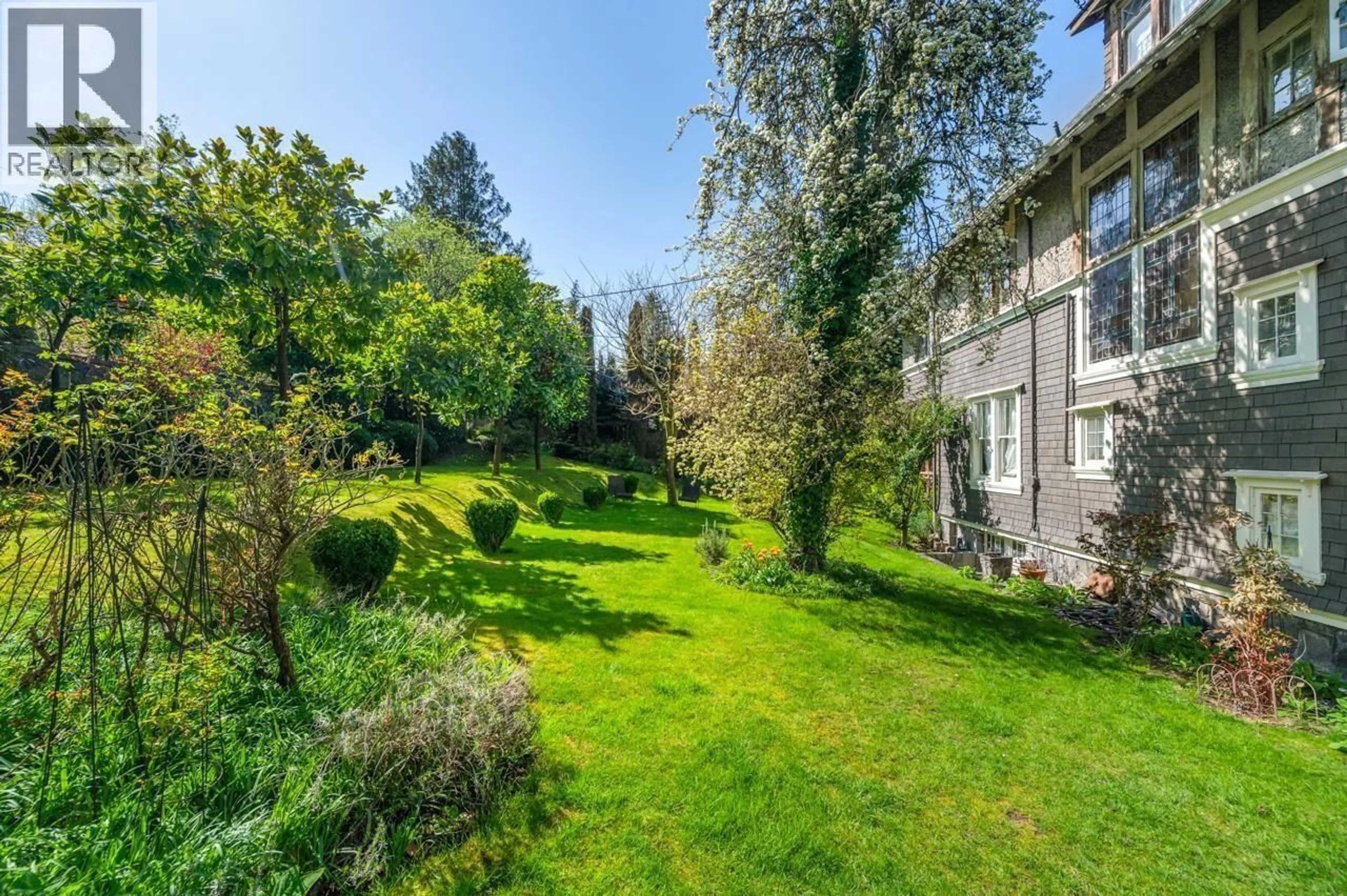 Patio, forest/trees view for 1650 CEDAR CRESCENT, Vancouver British Columbia V6J2P9