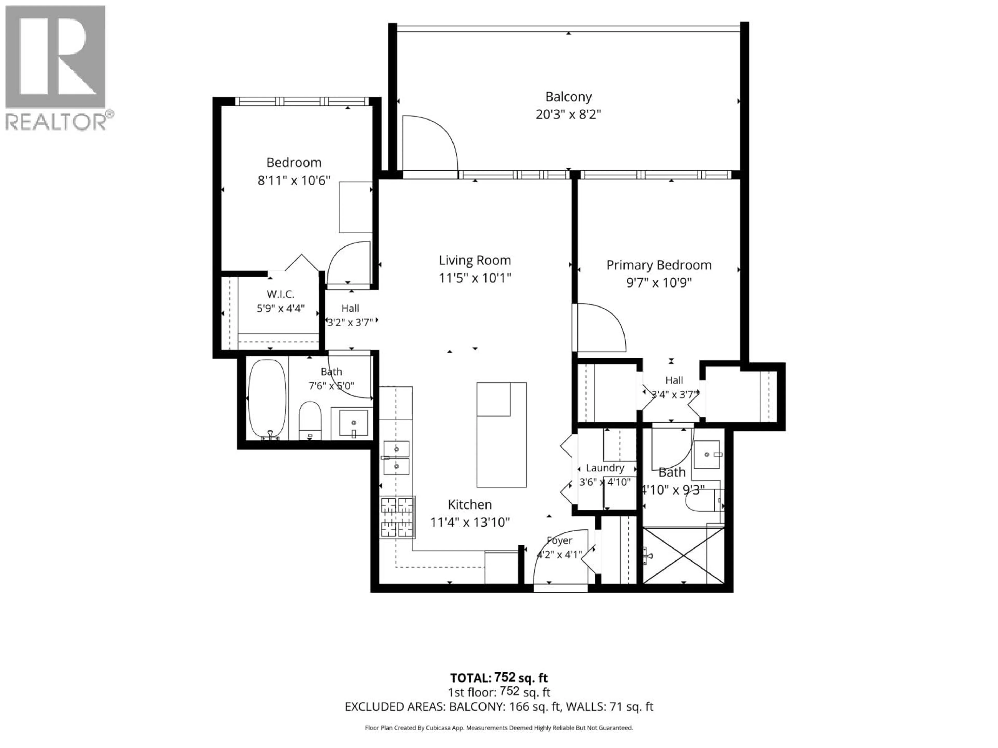 Floor plan for 3205 - 2388 MADISON AVENUE, Burnaby British Columbia V5C0K8