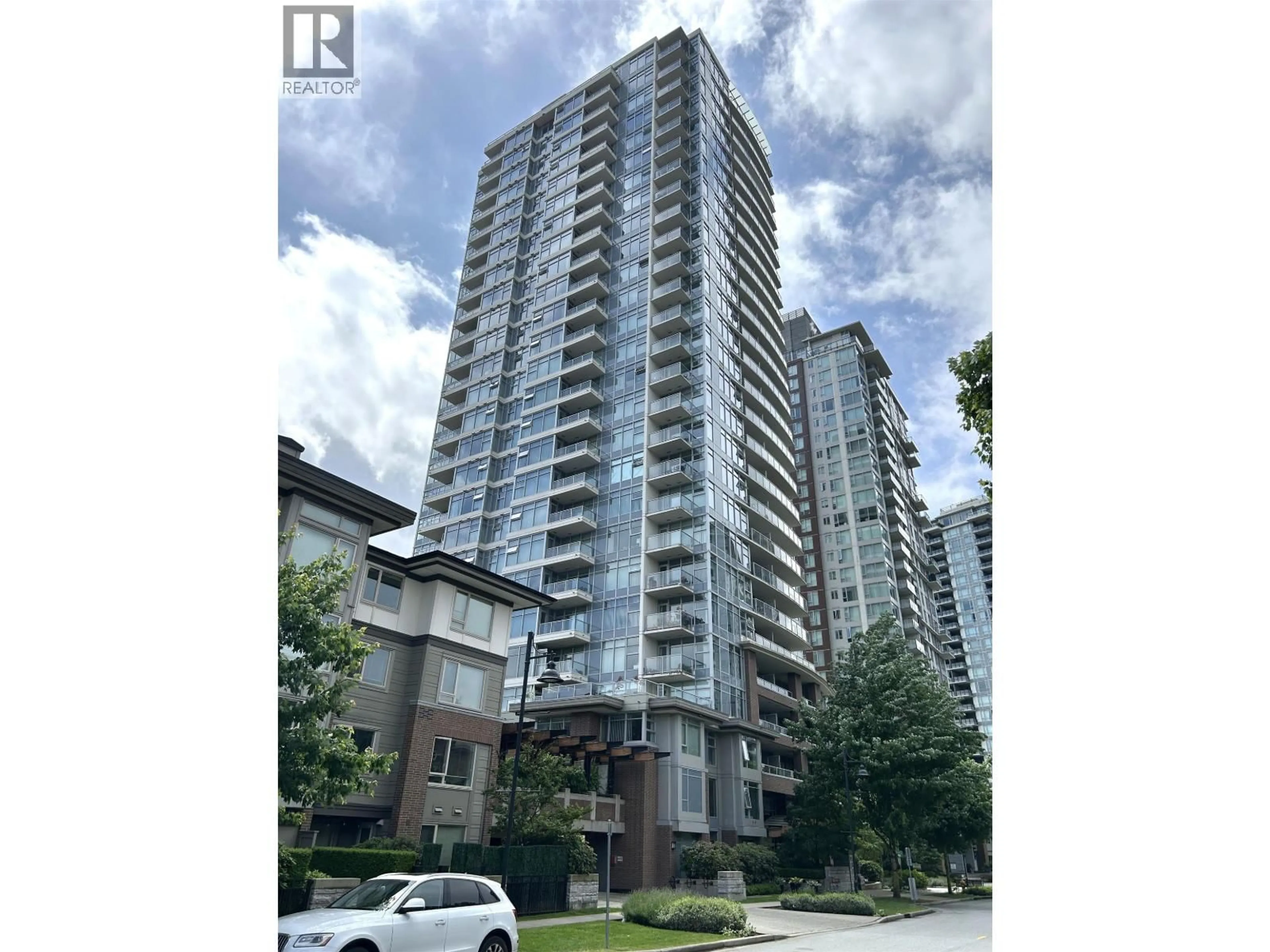 A pic from outside/outdoor area/front of a property/back of a property/a pic from drone, building for 307 - 3102 WINDSOR GATE, Coquitlam British Columbia V3B0J3