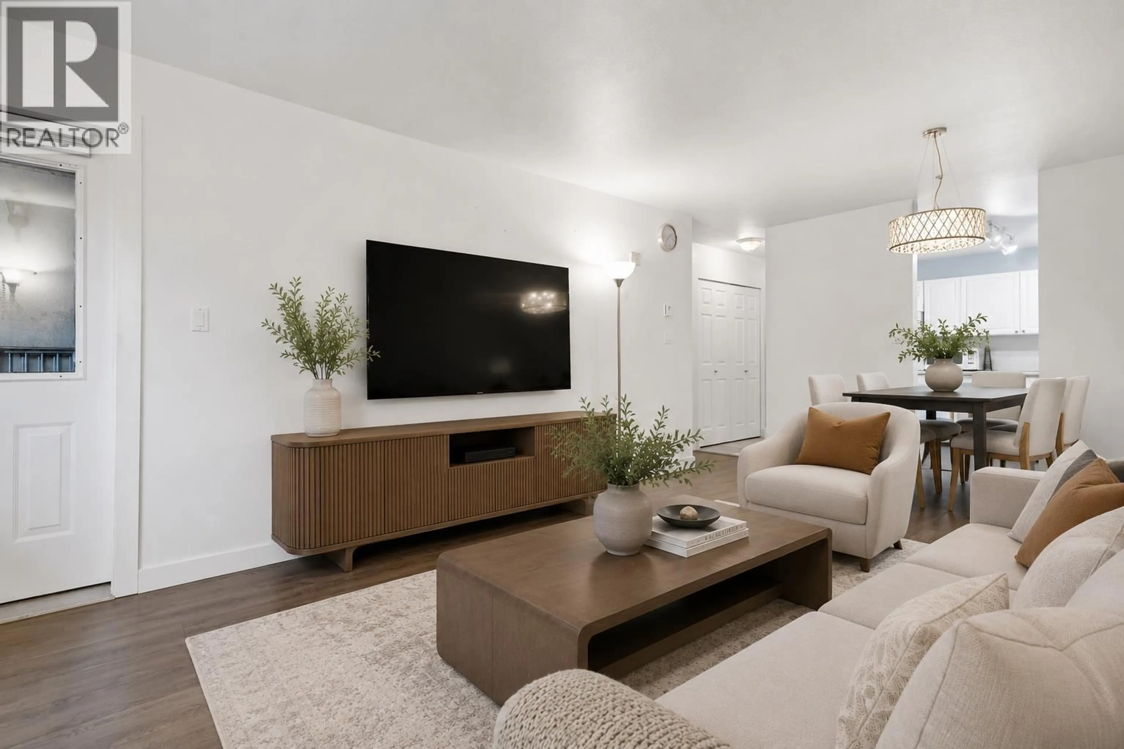 Living room with furniture, unknown for 502 - 1310 CARIBOO STREET, New Westminster British Columbia V3M1X2