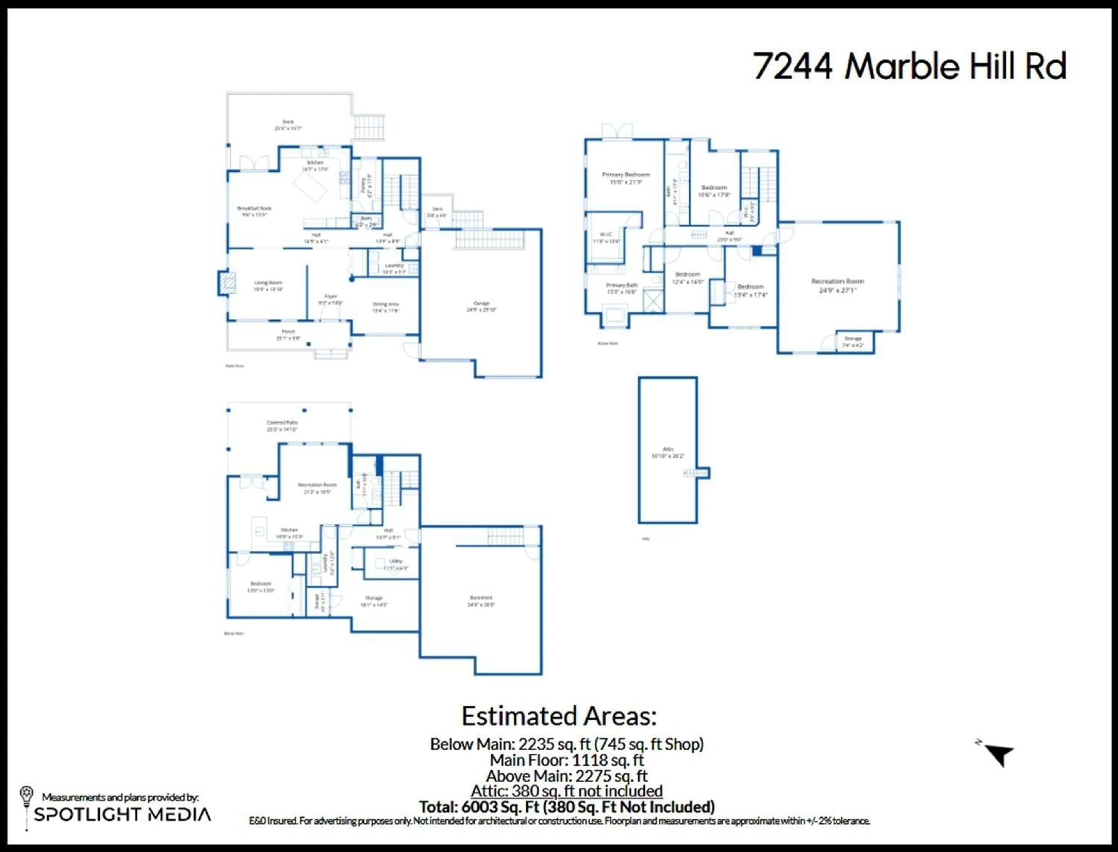 Floor plan for 7244 MARBLE HILL ROAD, Chilliwack British Columbia V4Z0A3