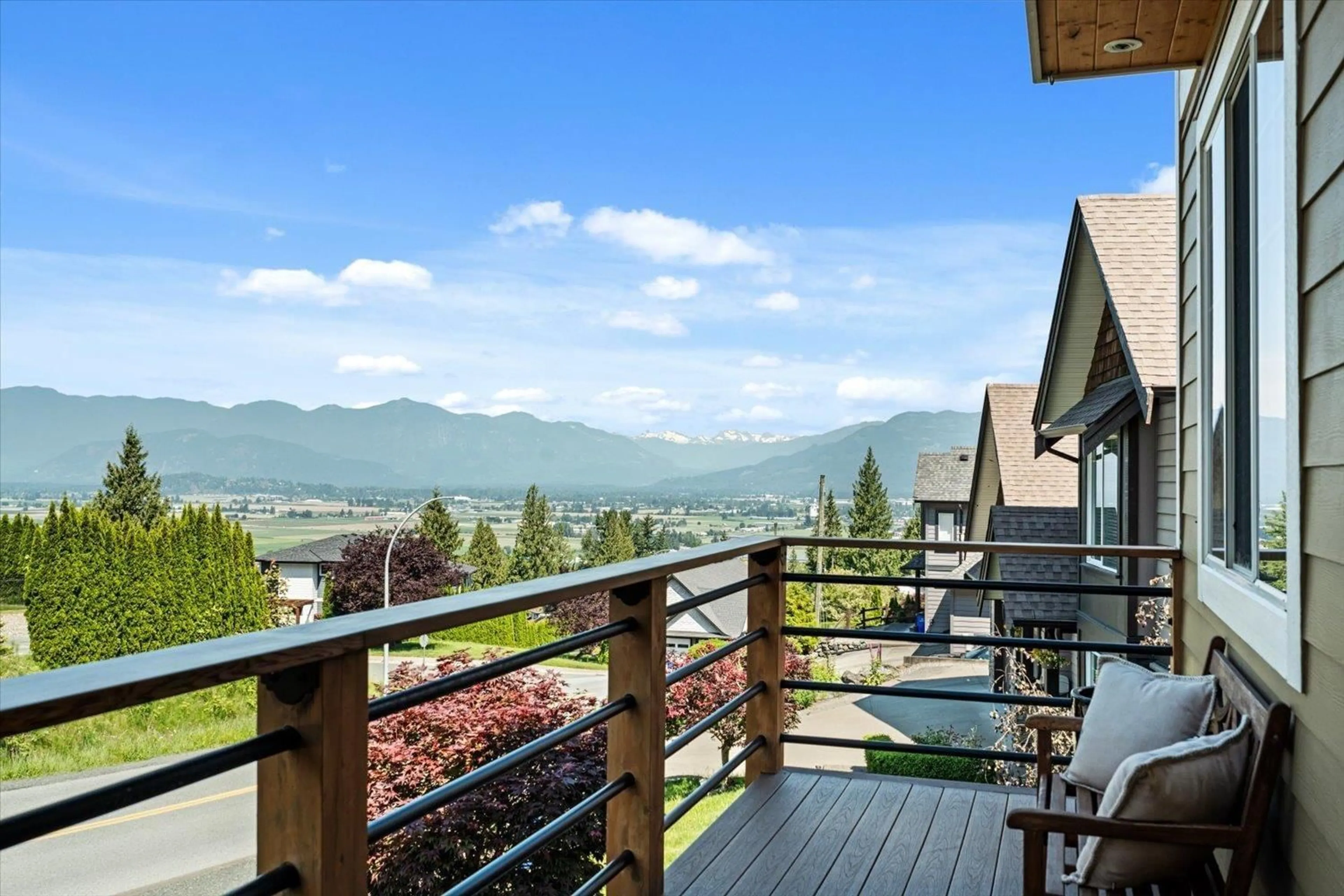 Balcony in the apartment, mountain view for 7244 MARBLE HILL ROAD, Chilliwack British Columbia V4Z0A3