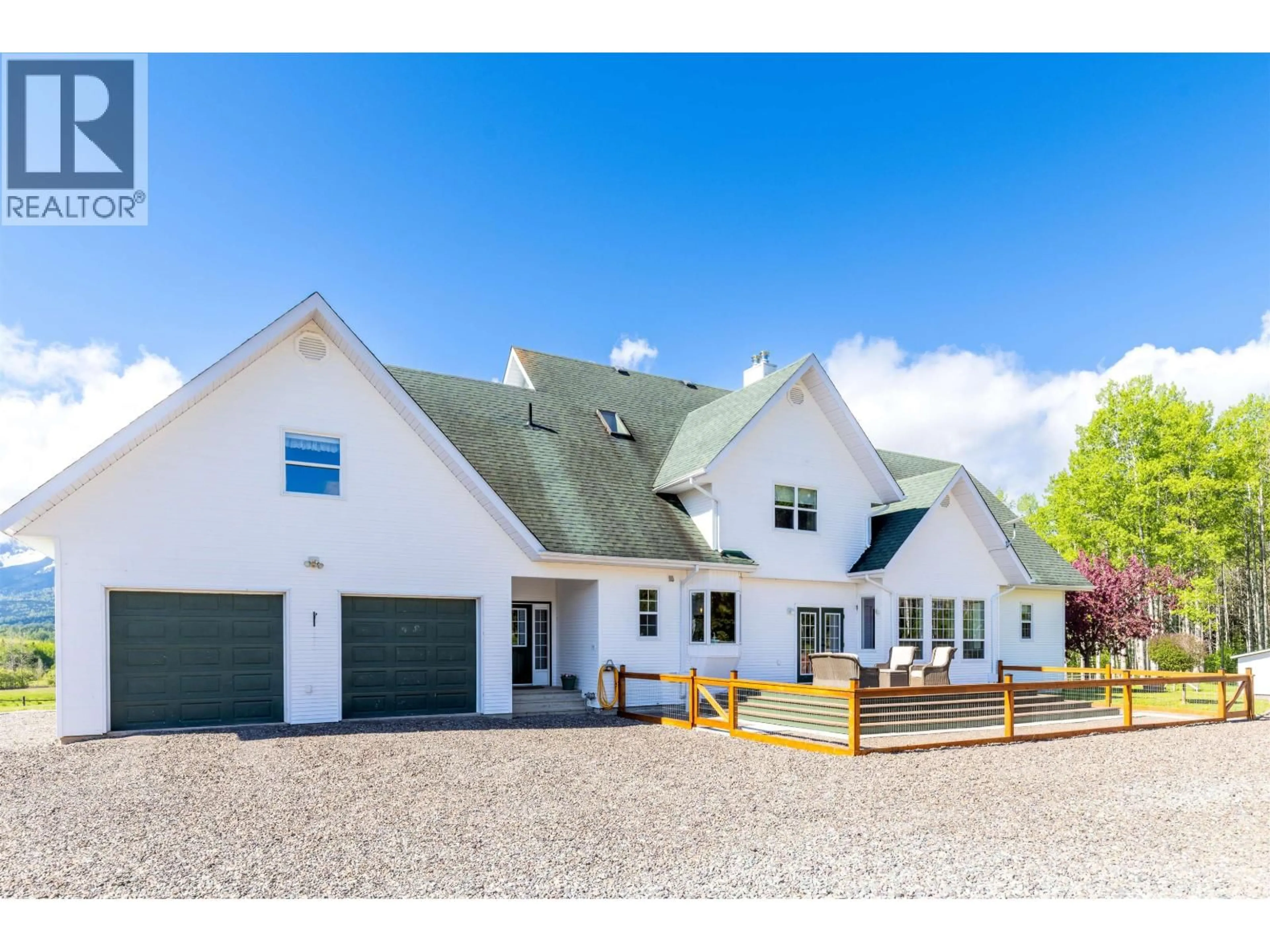A pic from outside/outdoor area/front of a property/back of a property/a pic from drone, street for 9146 ENGMAN ROAD, Smithers British Columbia V0J2N1