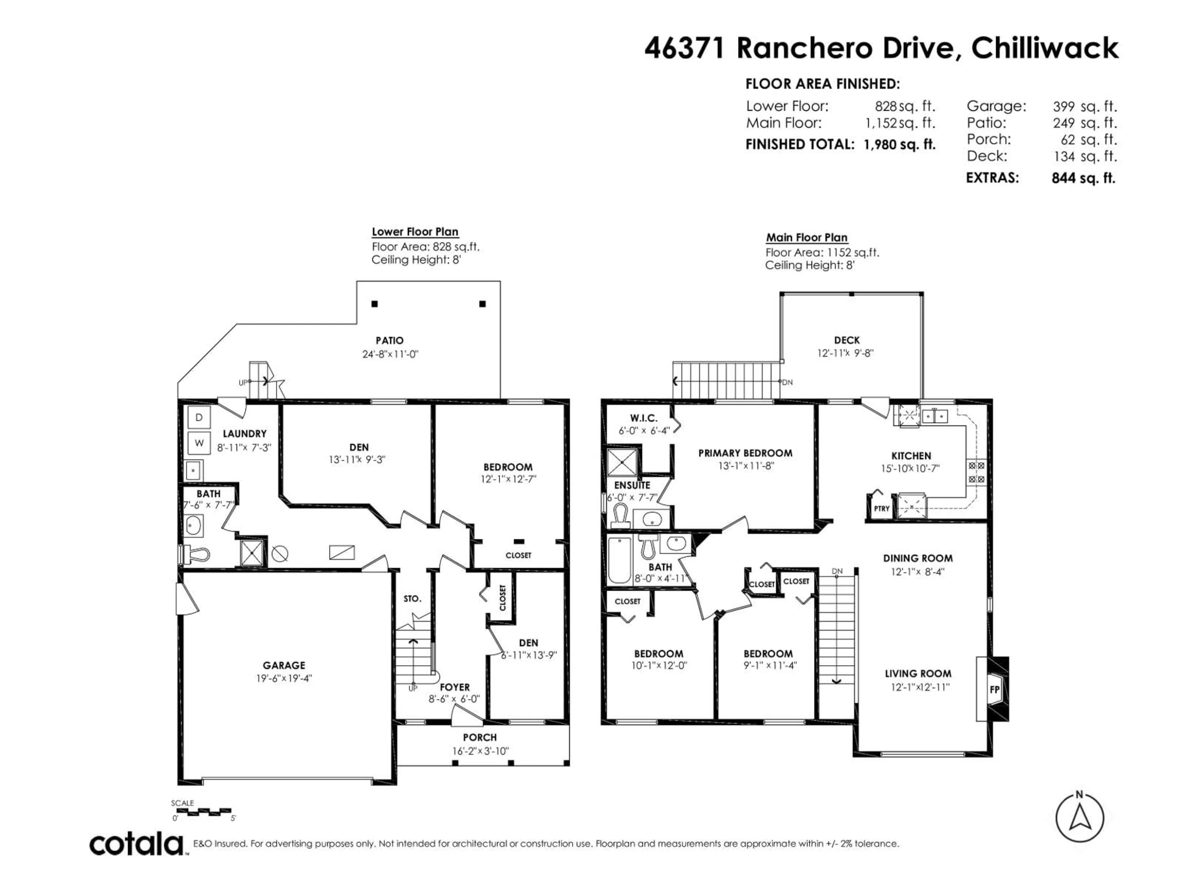 Floor plan for 46371 RANCHERO DRIVE, Chilliwack British Columbia V4Z1K2