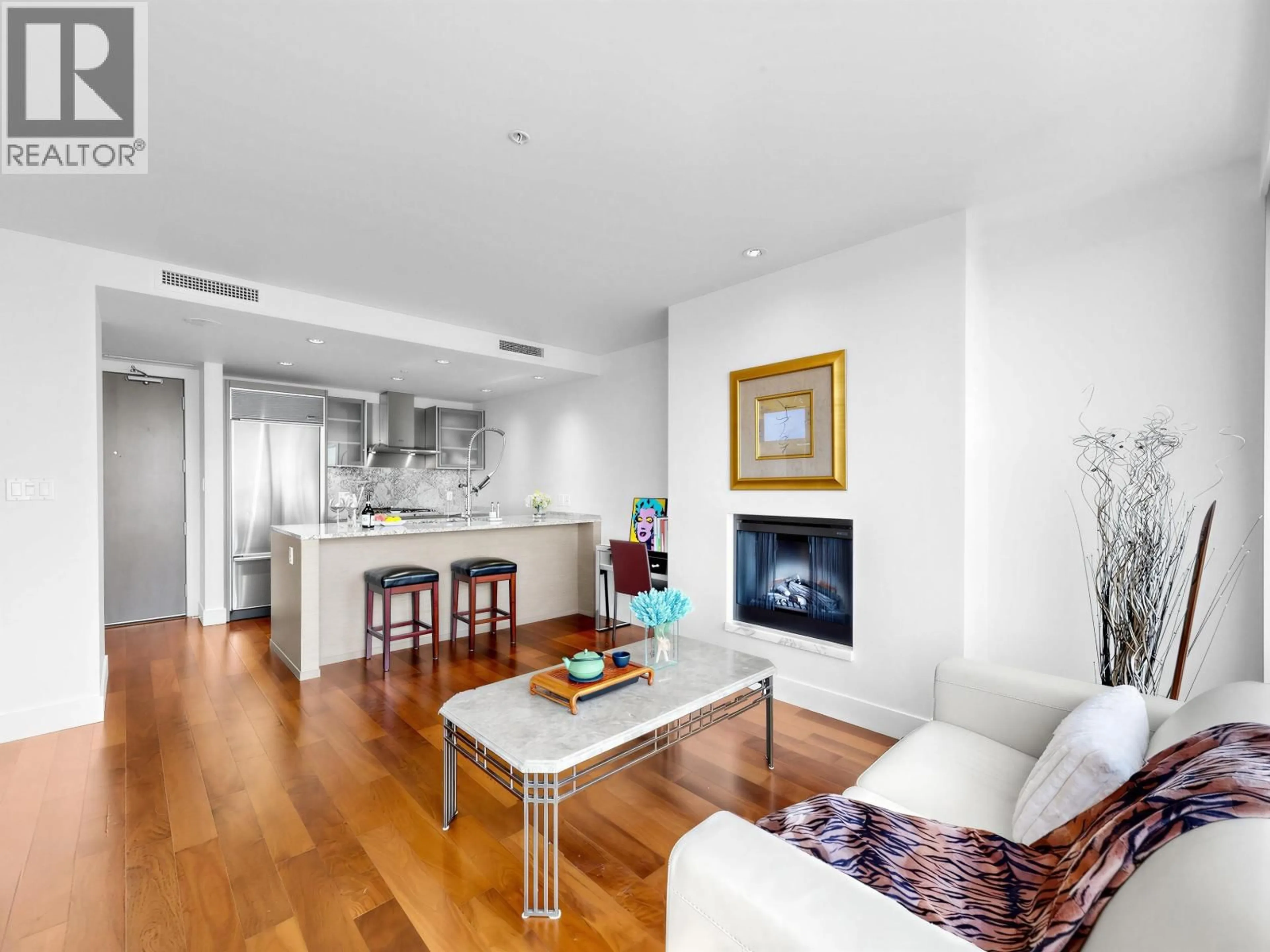 Living room with furniture, unknown for 2407 - 1111 ALBERNI STREET, Vancouver British Columbia V6E4V2