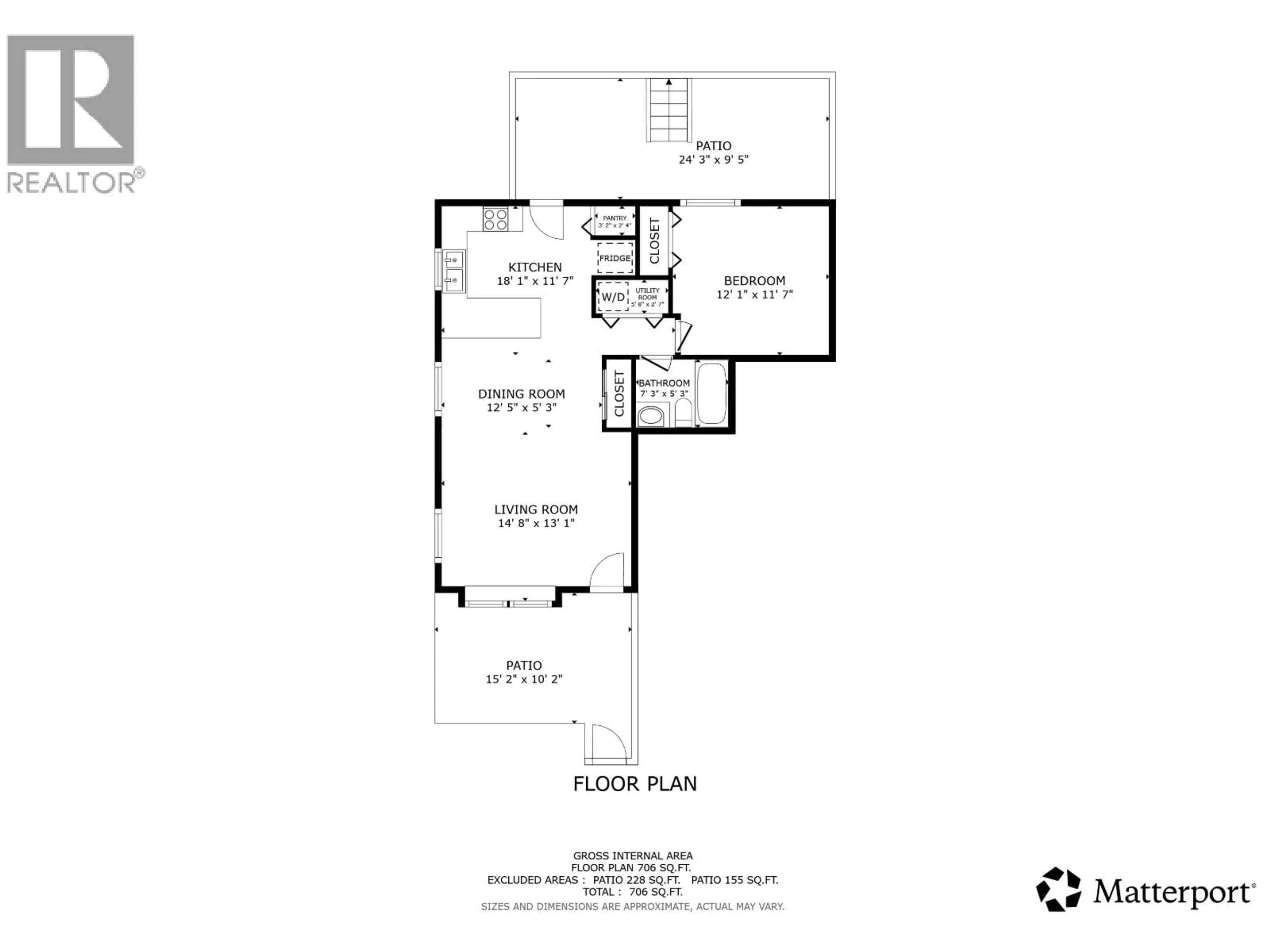 Floor plan for 111 - 368 ELLESMERE AVENUE, Burnaby British Columbia V5B3S9