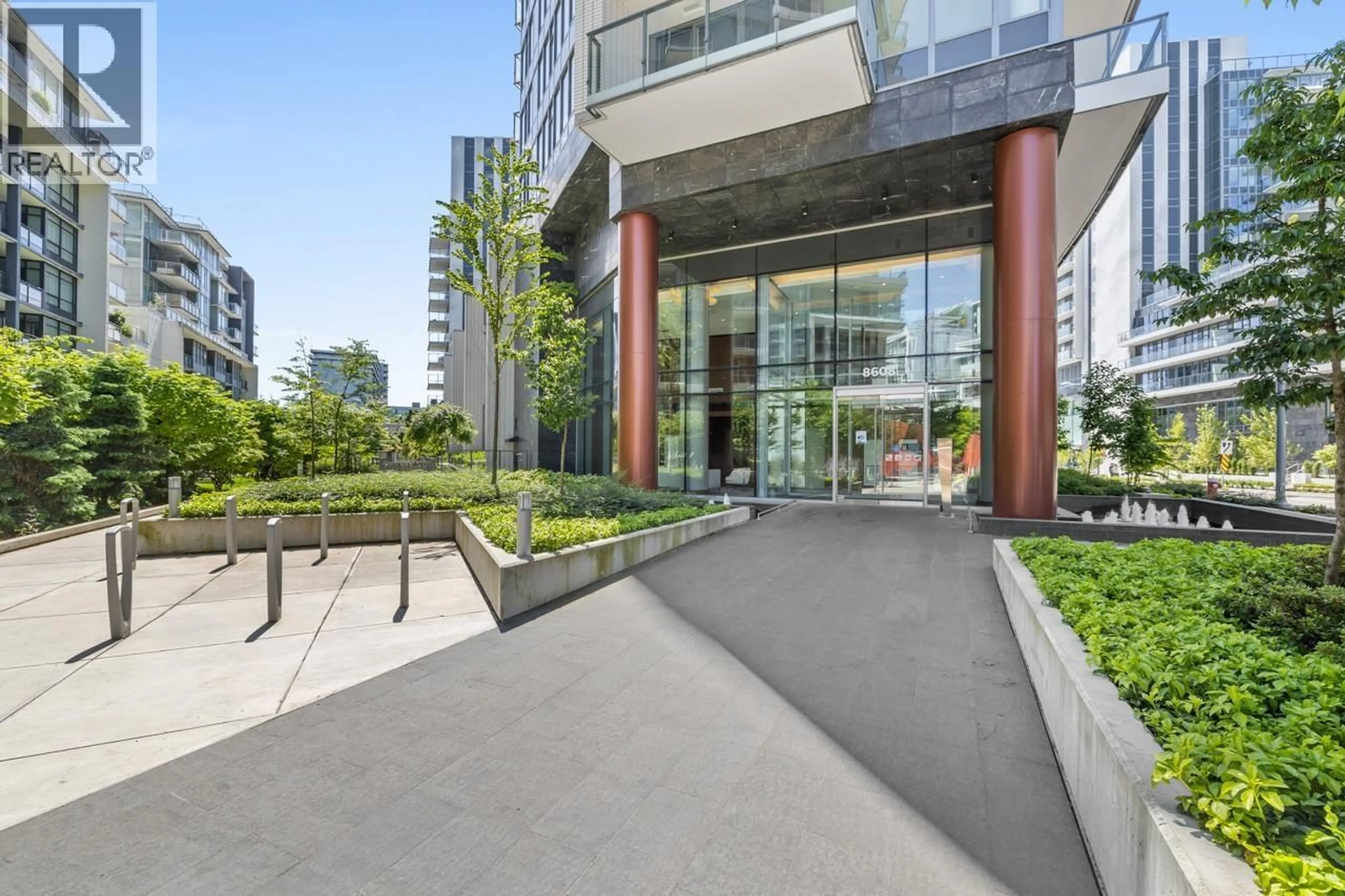 Patio, street for 1281 - 8608 HAZELBRIDGE WAY, Richmond British Columbia V6X0W2