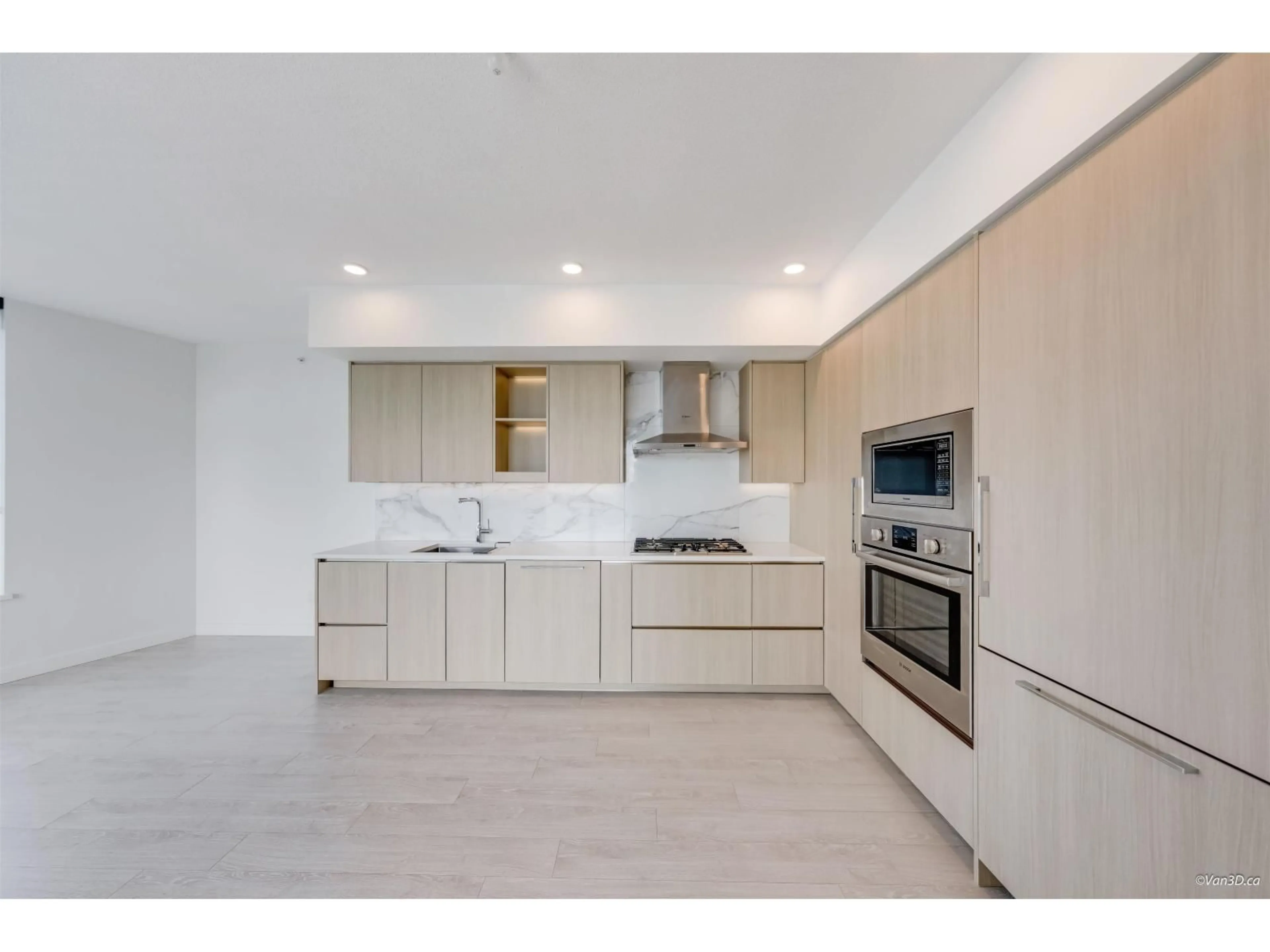 Open concept kitchen, ceramic/tile floor for 2404 - 9887 WHALLEY BOULEVARD, Surrey British Columbia V3T0P4
