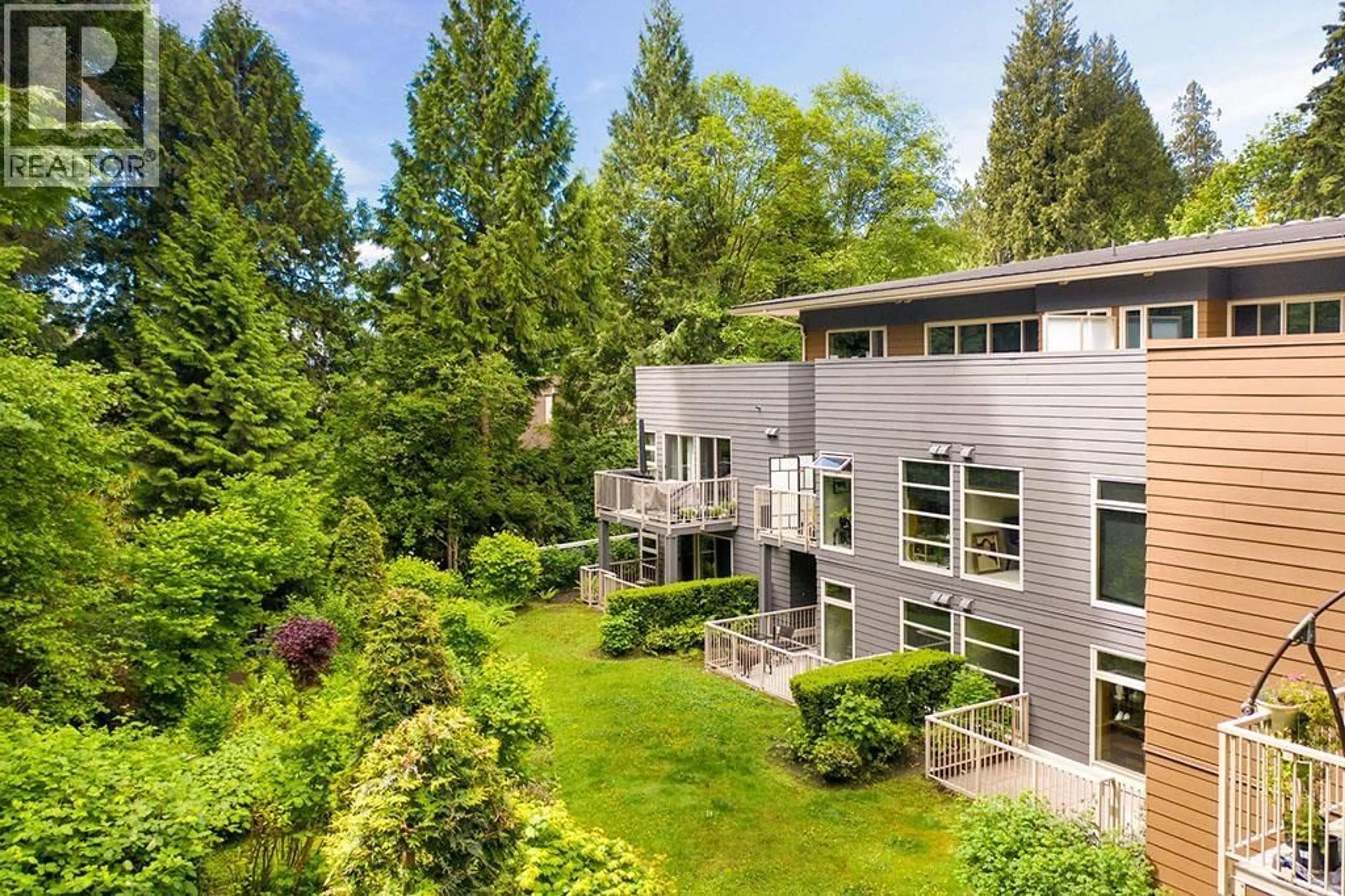 A pic from outside/outdoor area/front of a property/back of a property/a pic from drone, forest/trees view for PH2 - 2832 CAPILANO ROAD, North Vancouver British Columbia V7R4H5