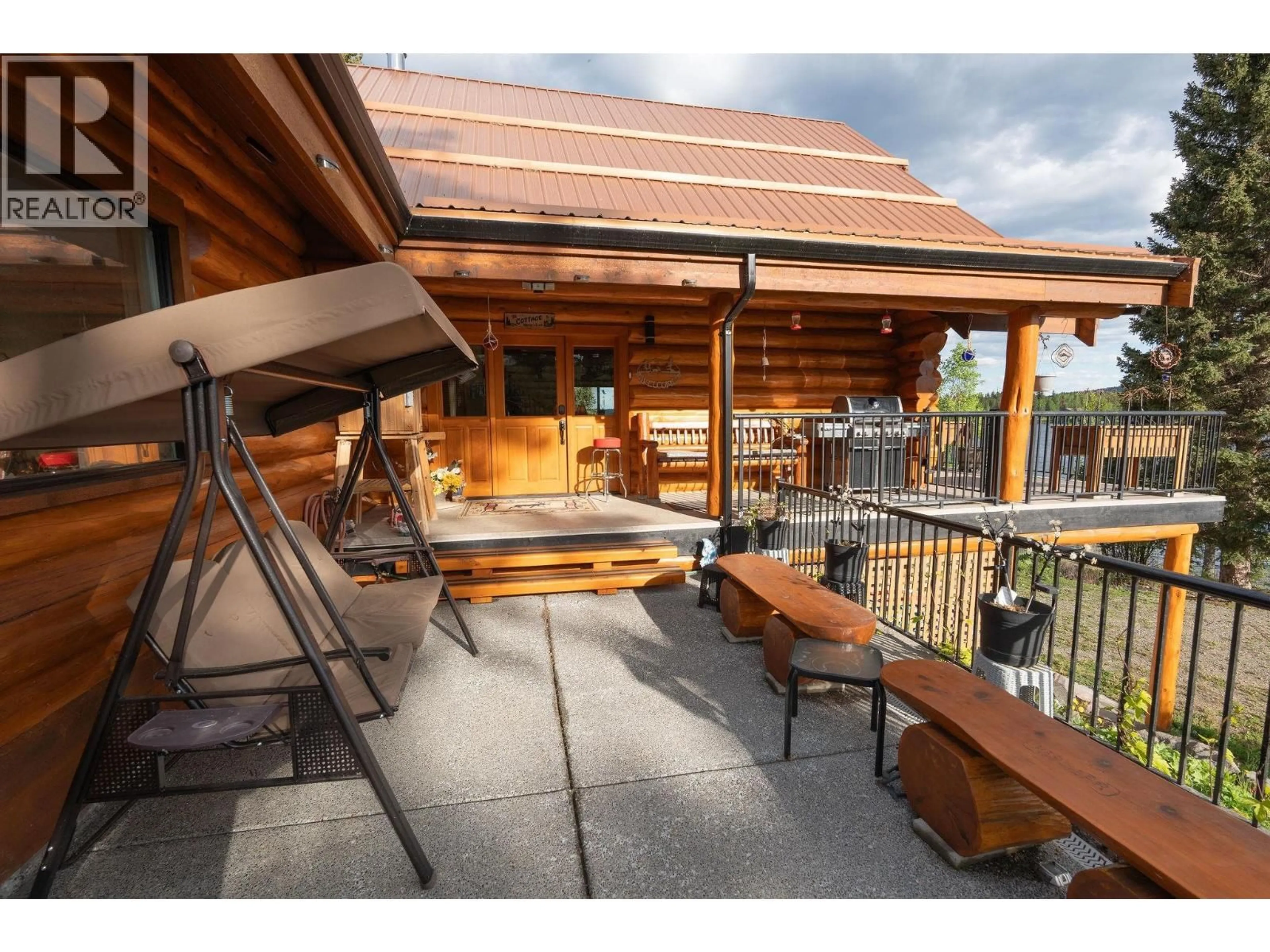 Patio, mountain view for 3754 HORSEFLY ROAD, Horsefly British Columbia V0K2G0