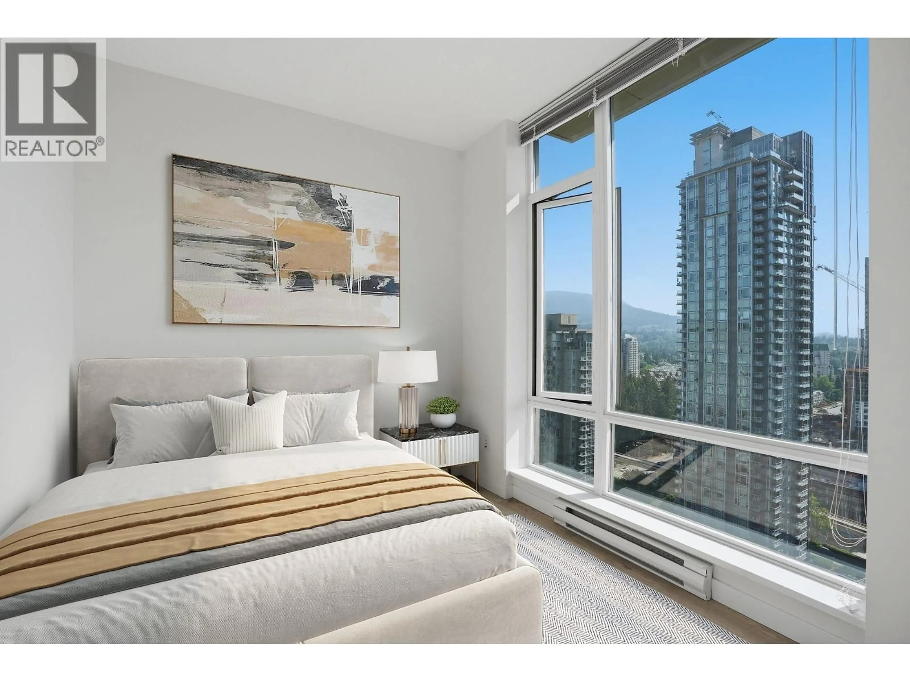Bedroom with bed, unknown for 2805 - 2980 ATLANTIC AVENUE, Coquitlam British Columbia V3B0G2