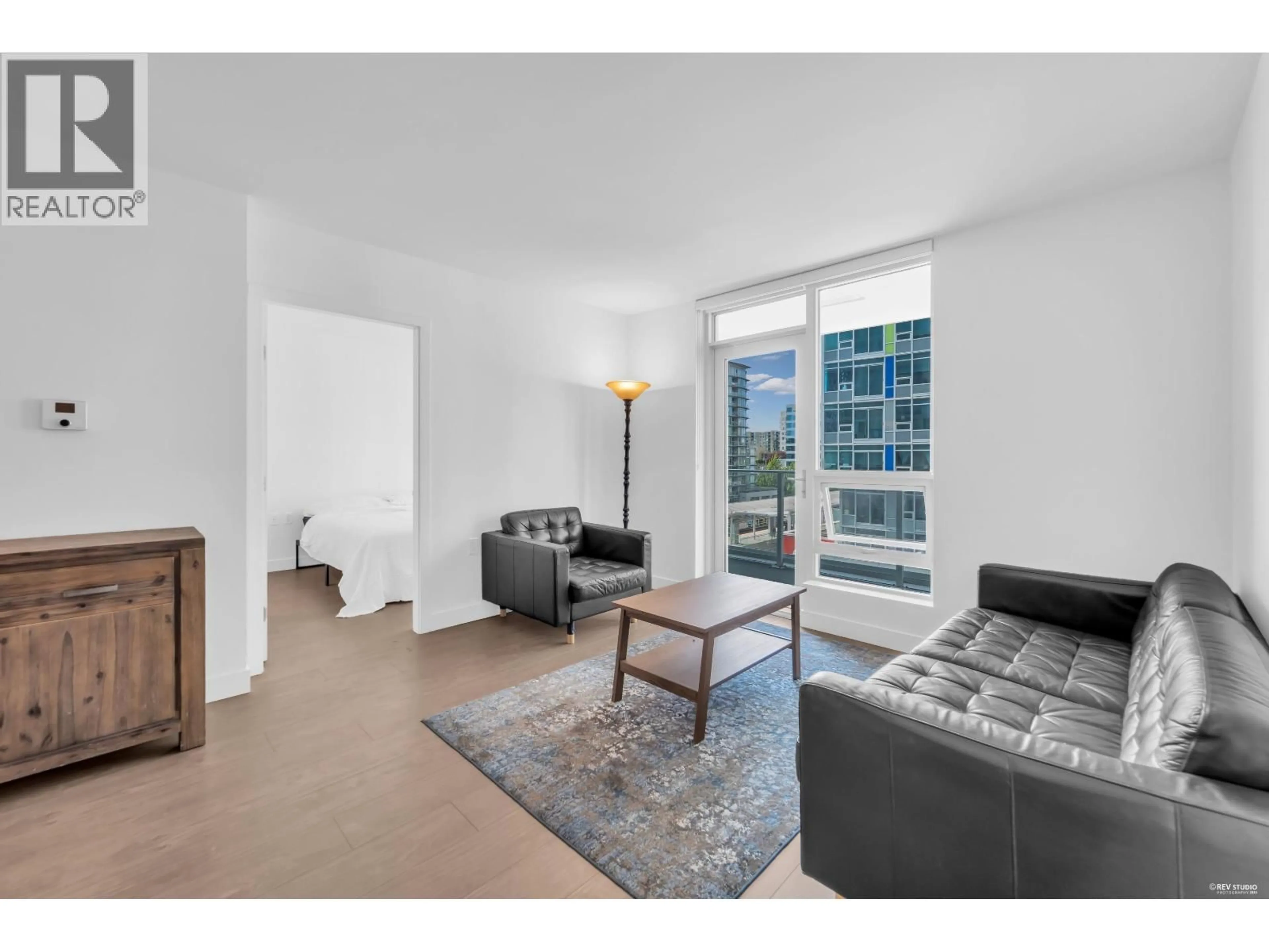 Living room with furniture, unknown for 704 - 6320 NO. 3 ROAD, Richmond British Columbia V6Y0L5