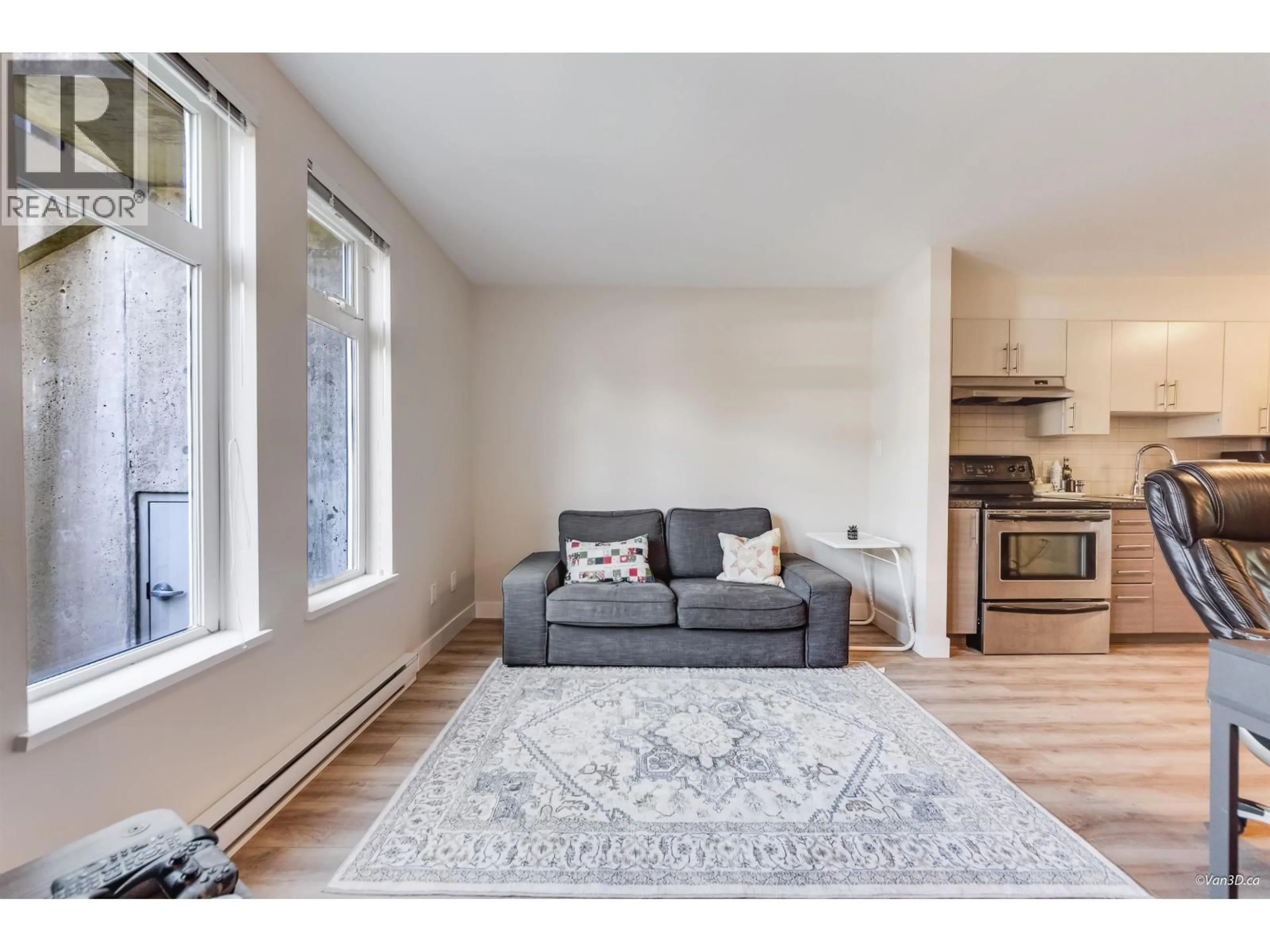 Living room with furniture, unknown for 101 - 5568 KINGS ROAD, Vancouver British Columbia V6T1K8