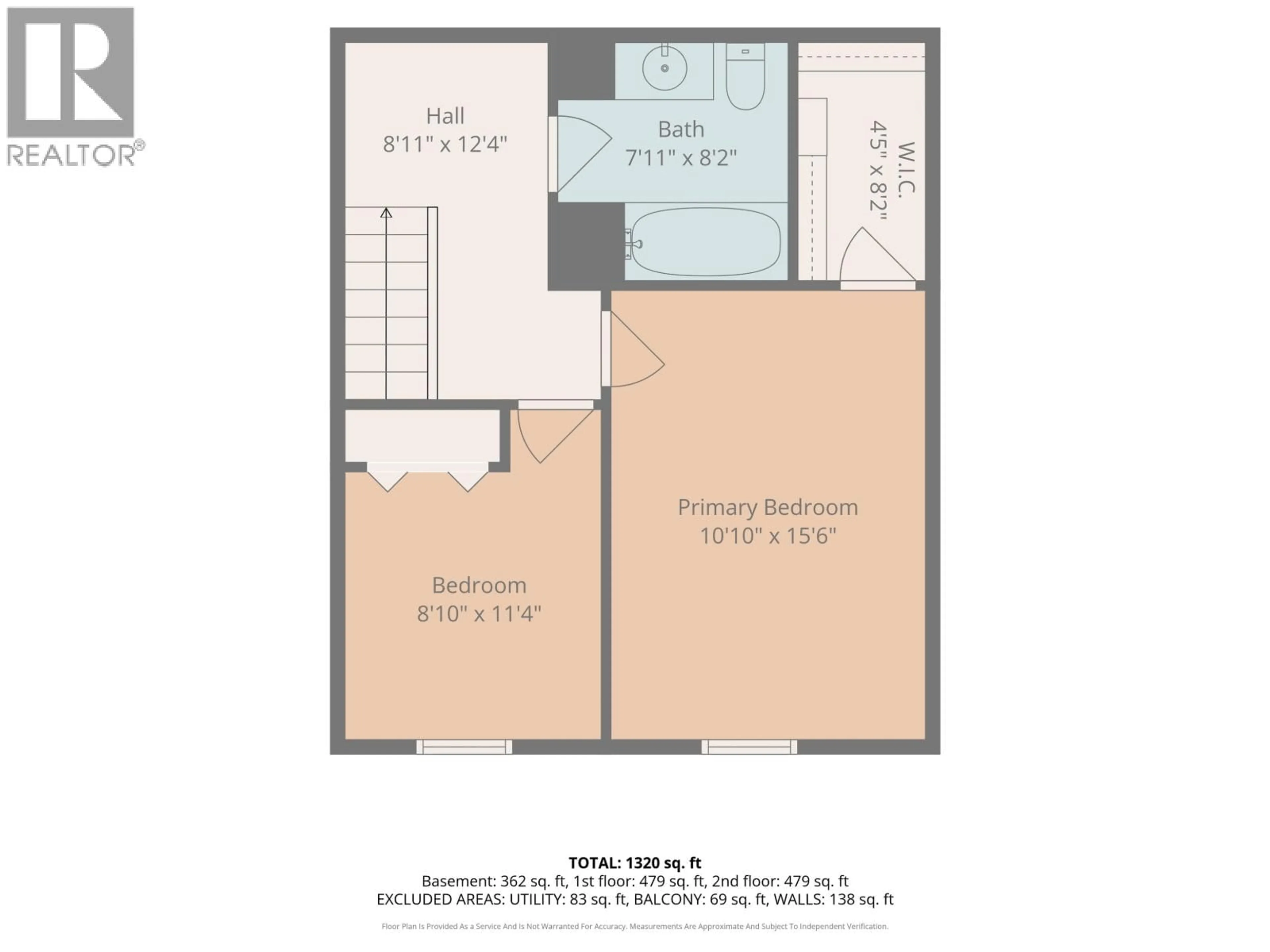 Floor plan for 213 - 1601 INGLEDEW STREET, Prince George British Columbia V2L1K6