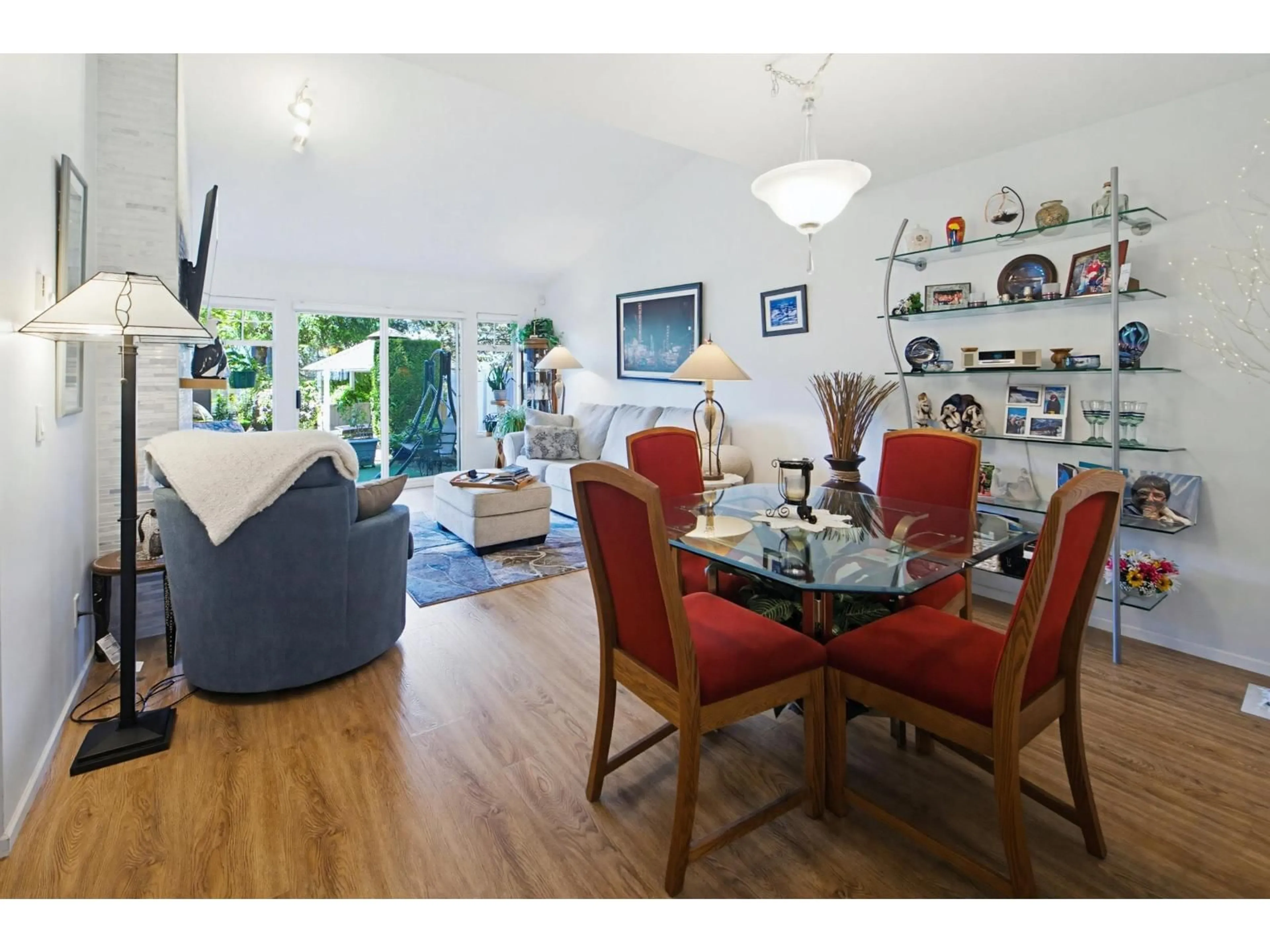 Dining room, wood/laminate floor for 57 - 8737 212 STREET, Langley British Columbia V1M2C8