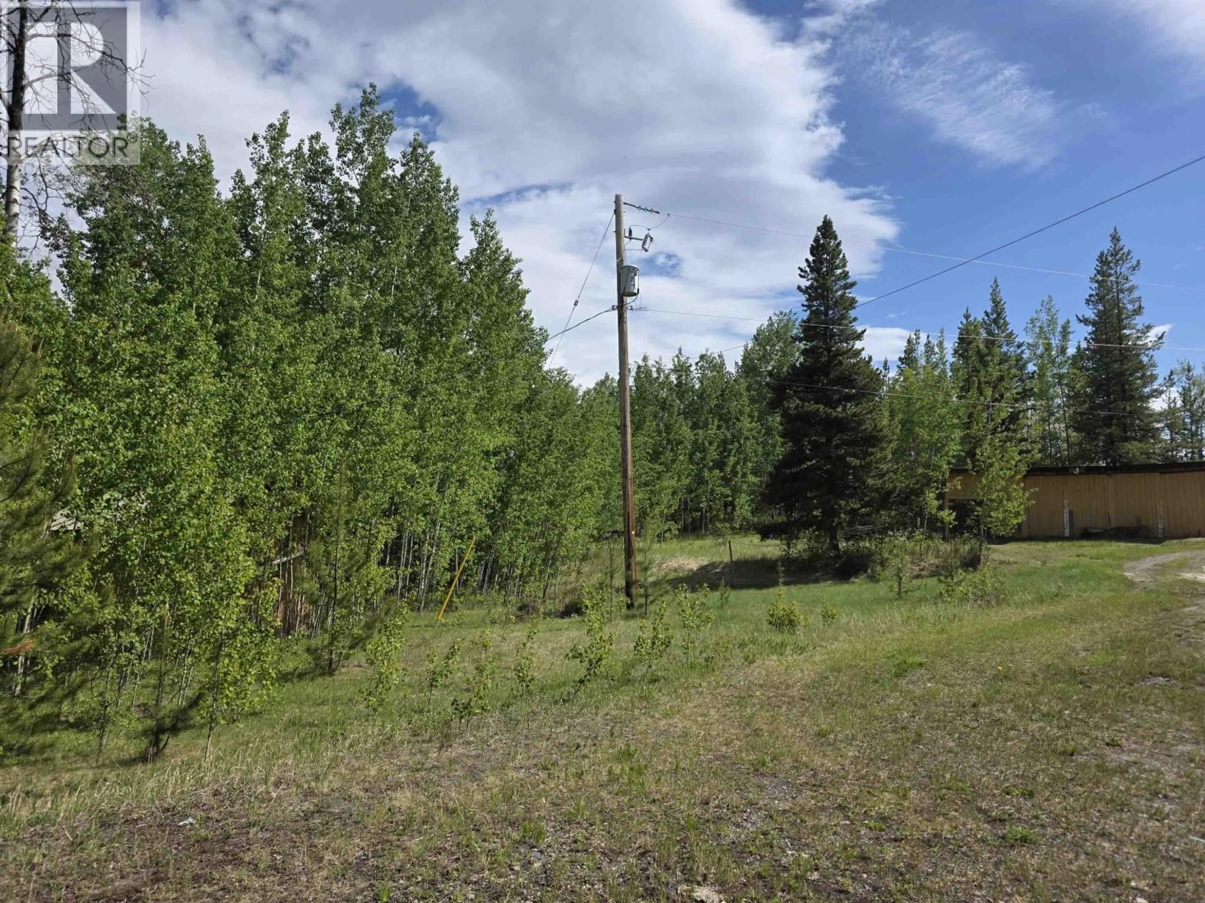 A pic from outside/outdoor area/front of a property/back of a property/a pic from drone, forest/trees view for 24616 STURGEON POINT ROAD, Vanderhoof British Columbia V0J3A2