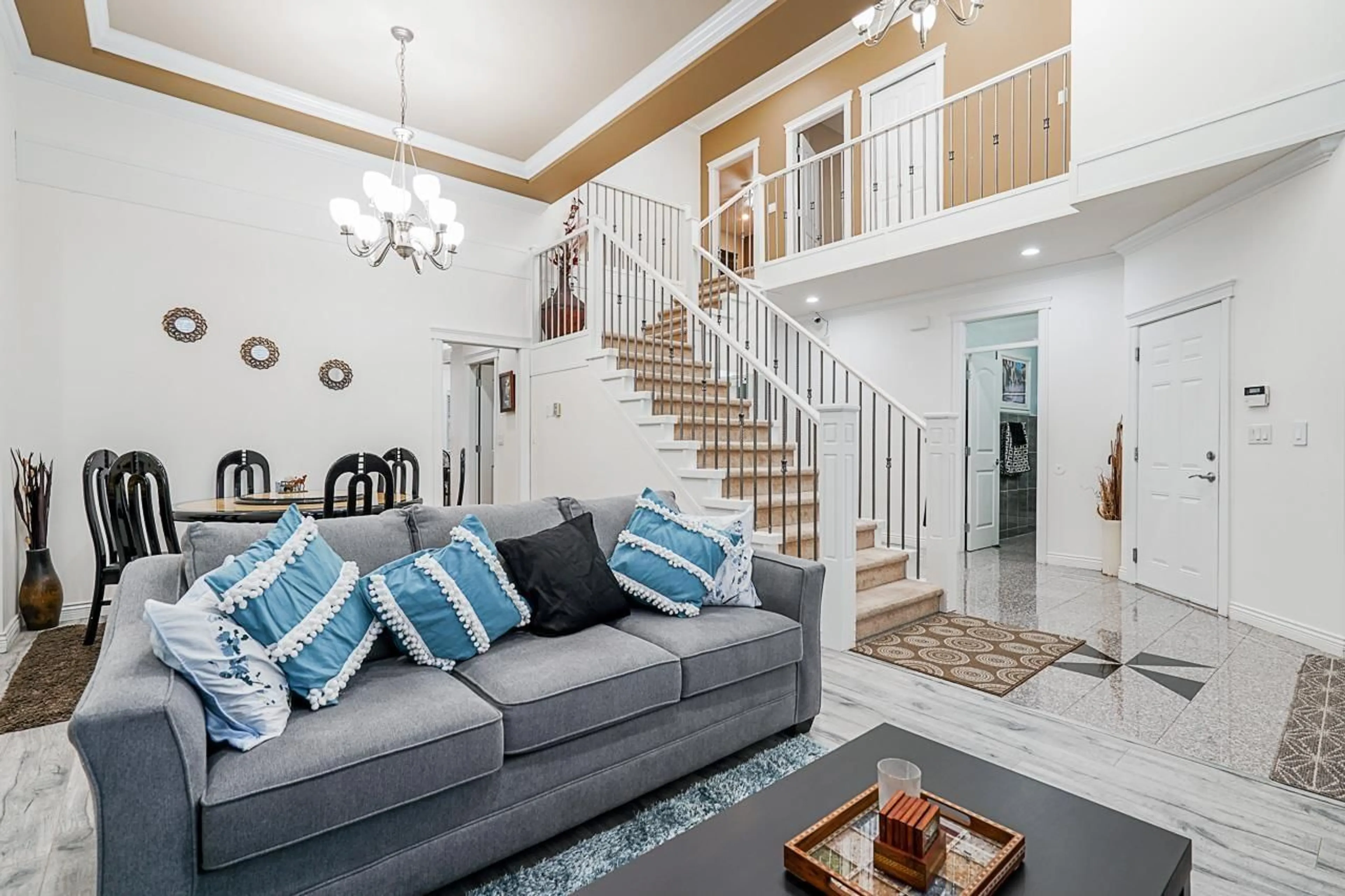 Living room with furniture, unknown for 7049 150 STREET, Surrey British Columbia V3S3J3