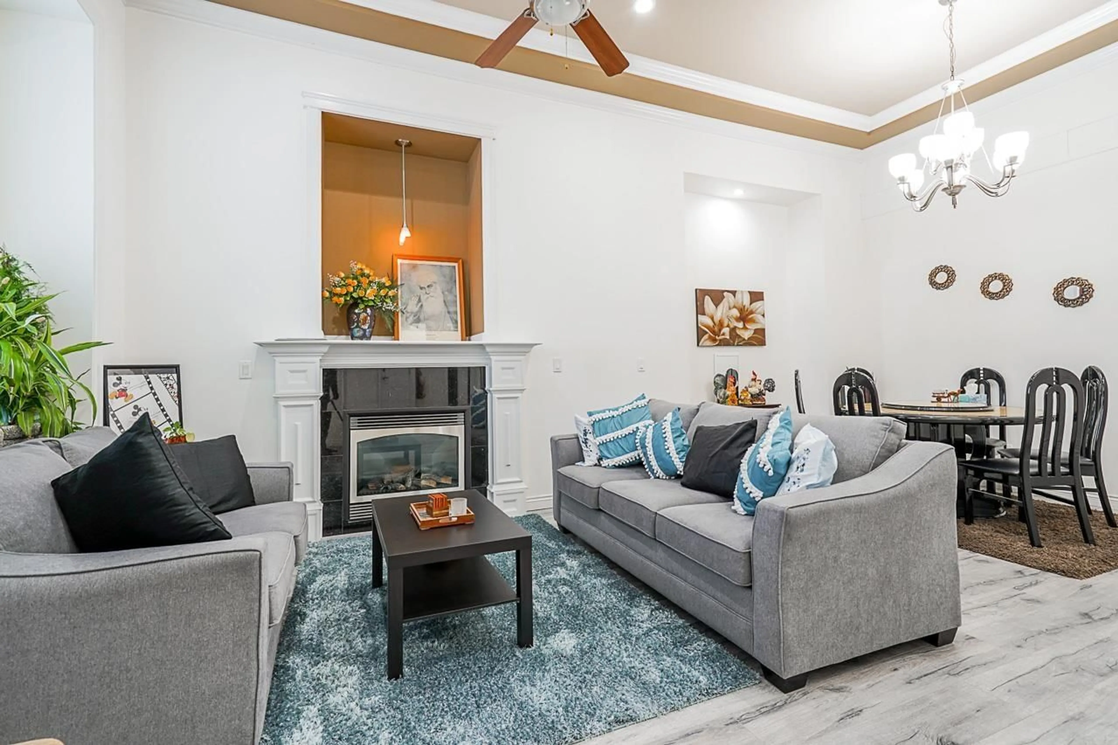 Living room with furniture, unknown for 7049 150 STREET, Surrey British Columbia V3S3J3