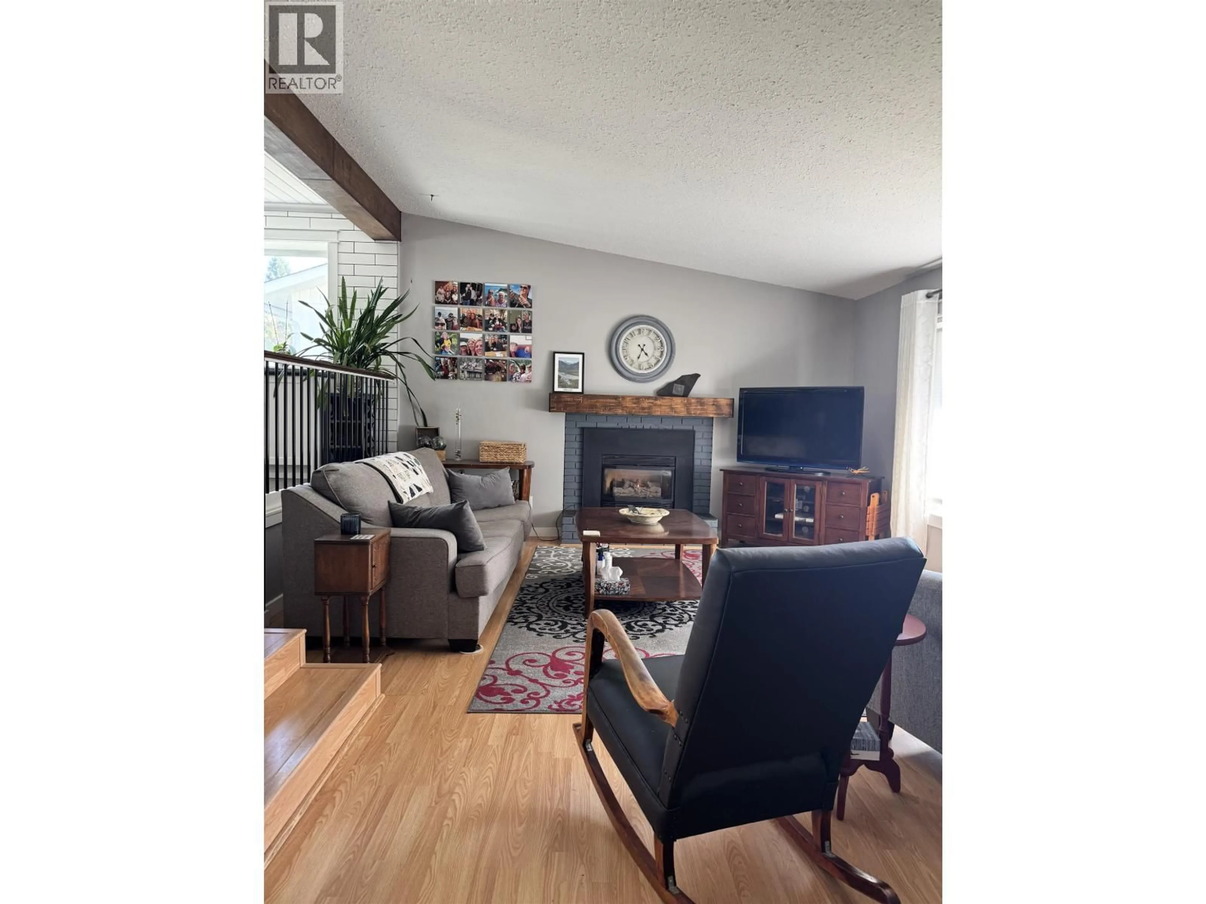 Living room with furniture, wood/laminate floor for 2306 PEAR STREET, Terrace British Columbia V8G2R2