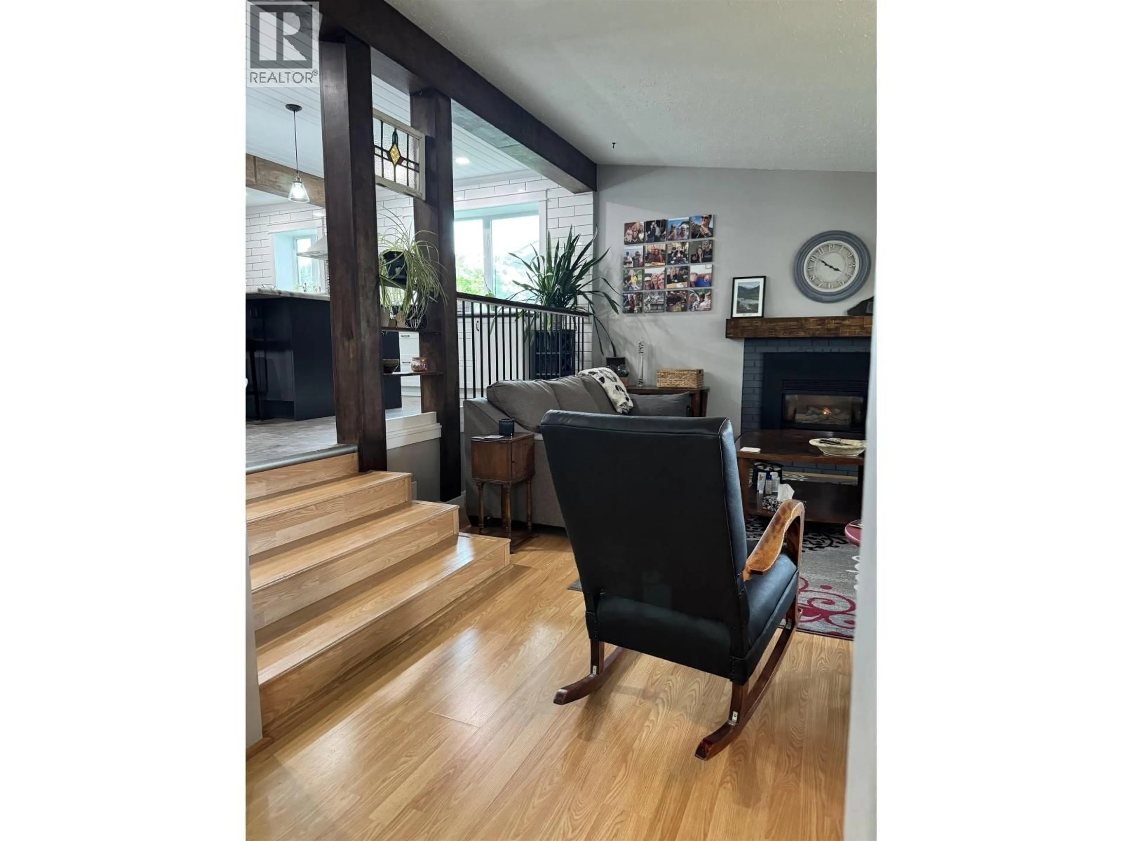 Living room with furniture, wood/laminate floor for 2306 PEAR STREET, Terrace British Columbia V8G2R2
