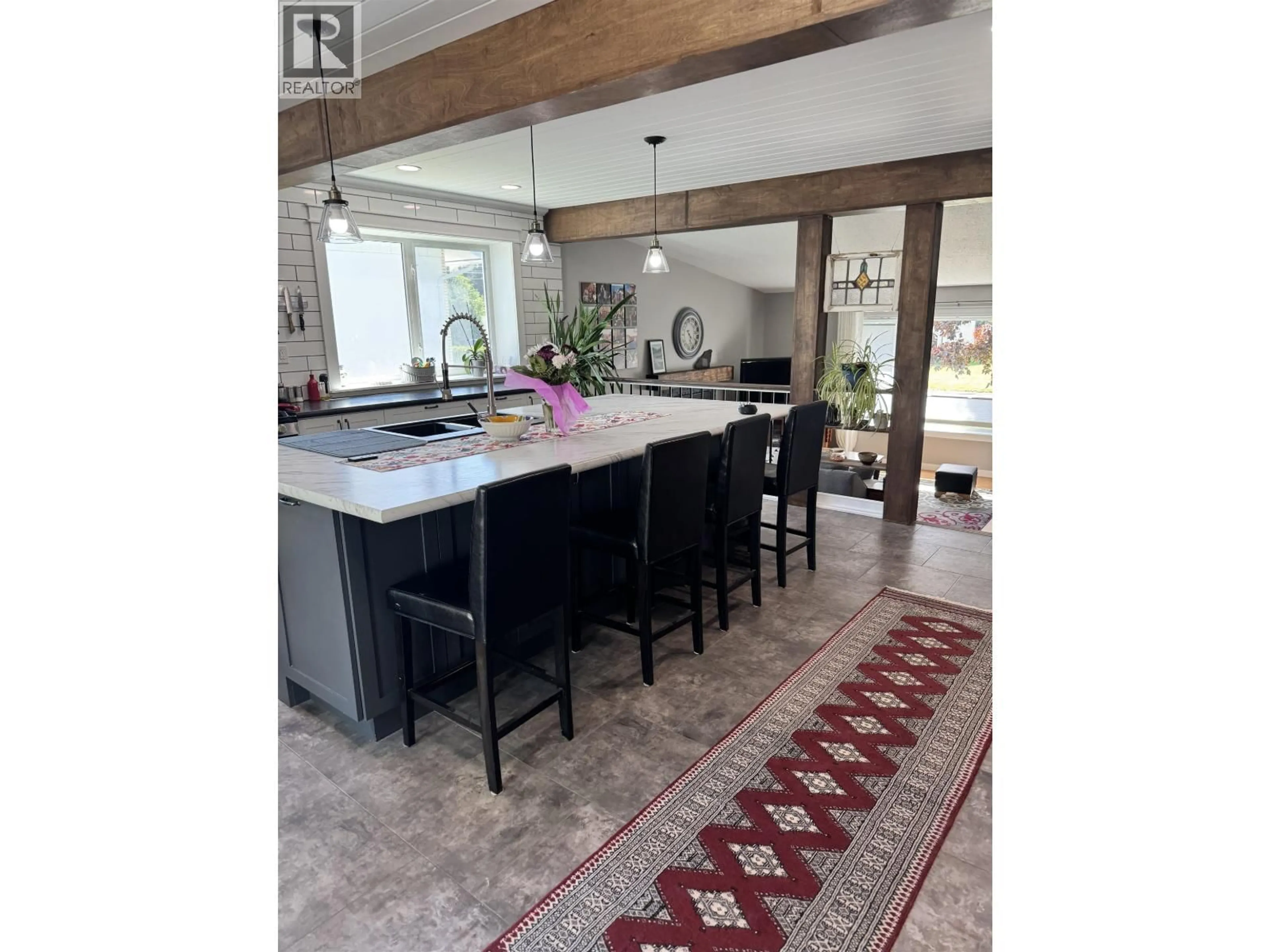 Open concept kitchen, ceramic/tile floor for 2306 PEAR STREET, Terrace British Columbia V8G2R2